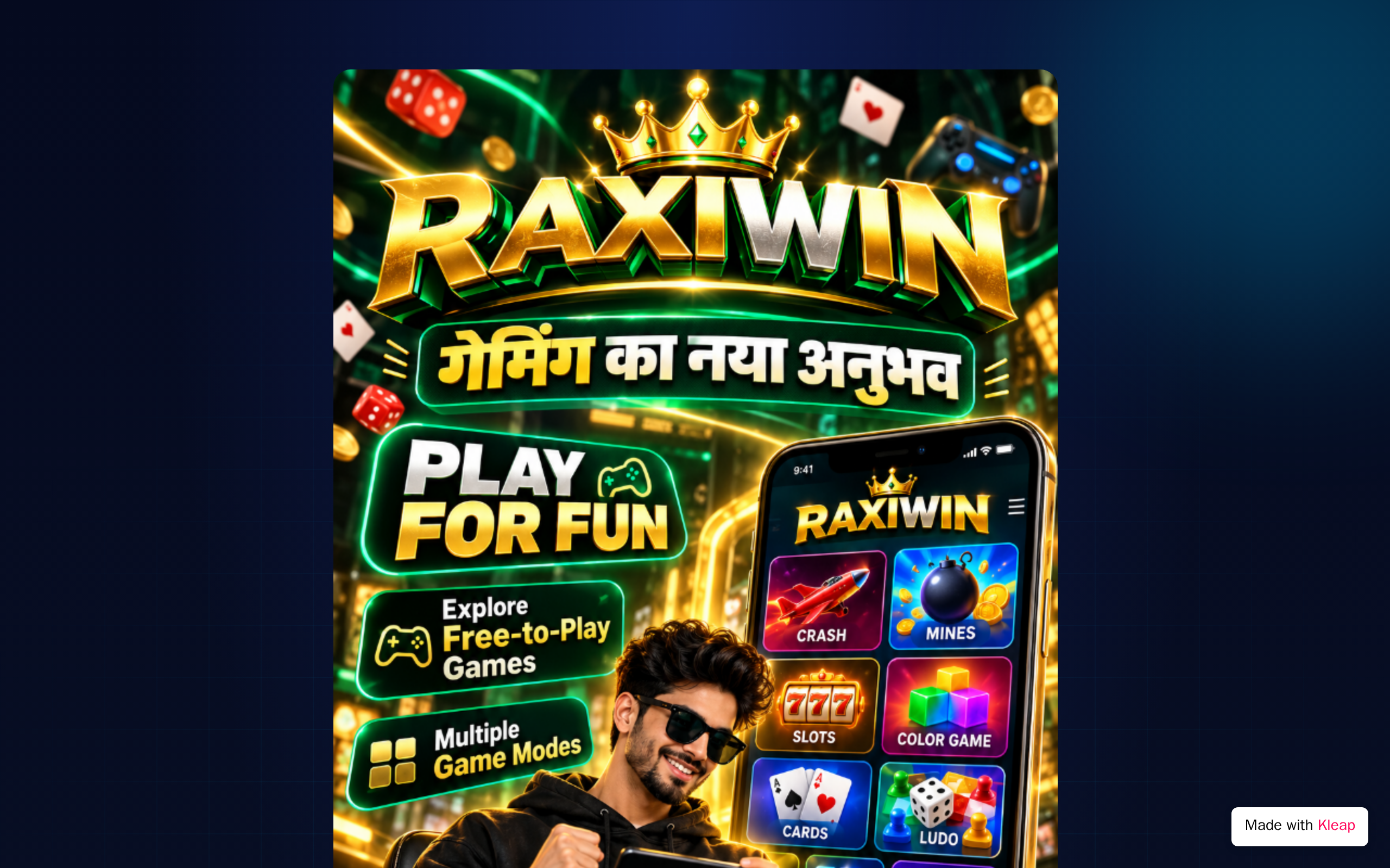 Veeru with raxiwin