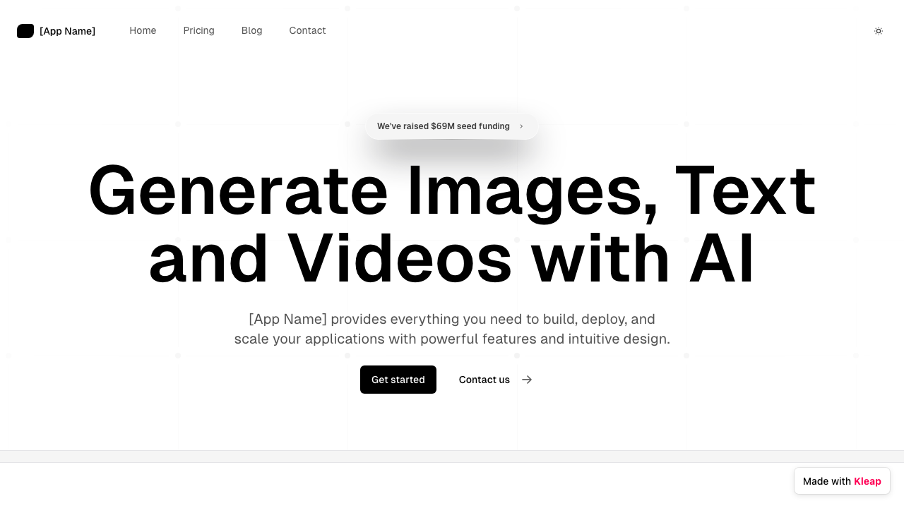 floating-unicorn-spin website example