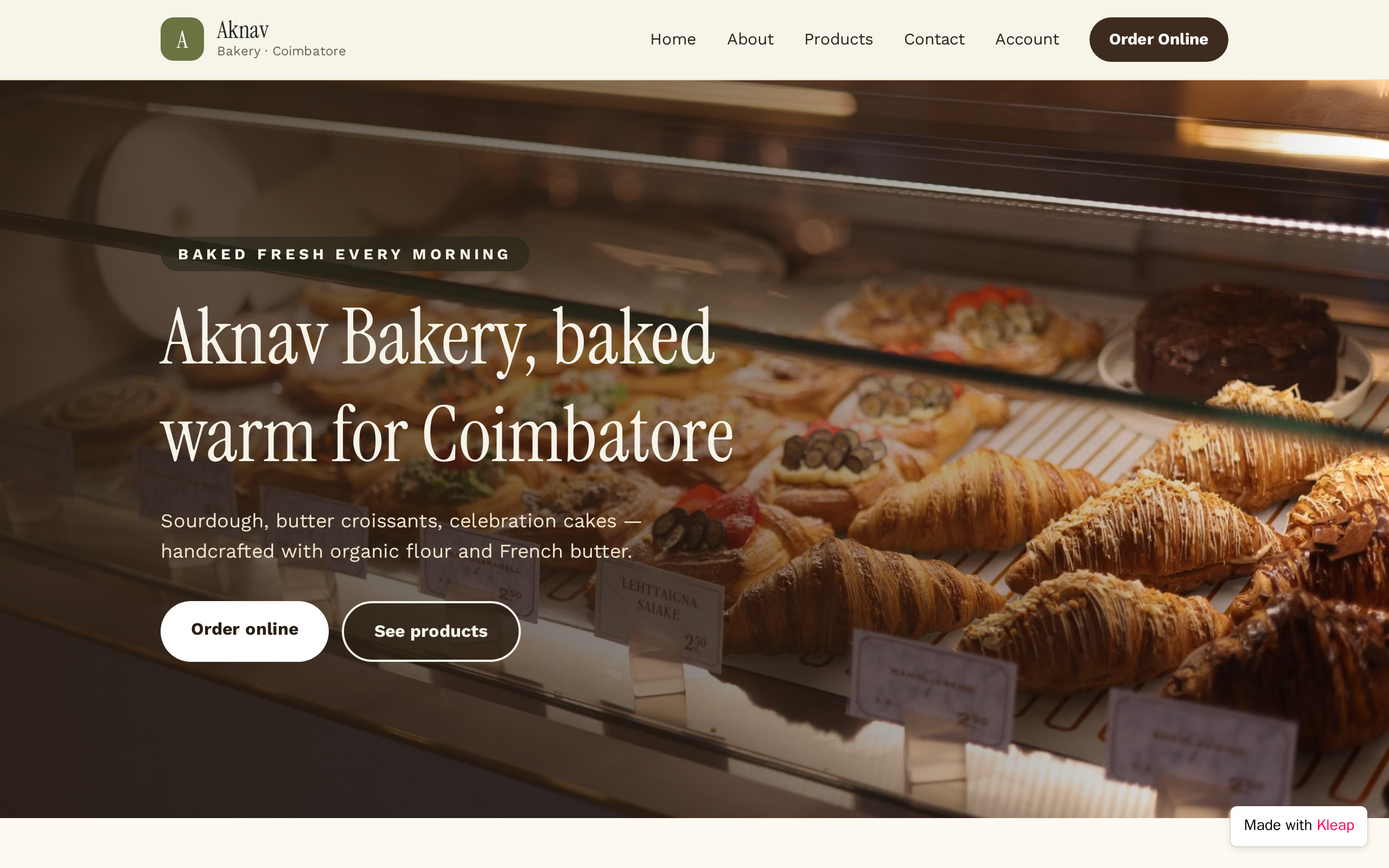 Online Order