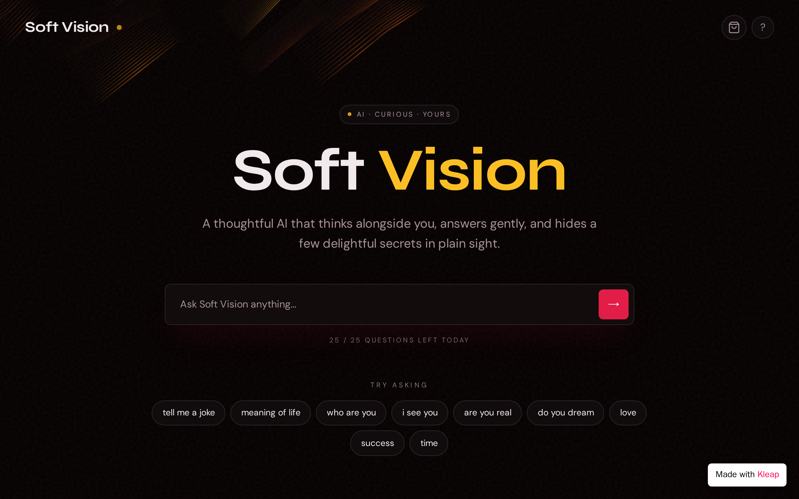 Soft Vision