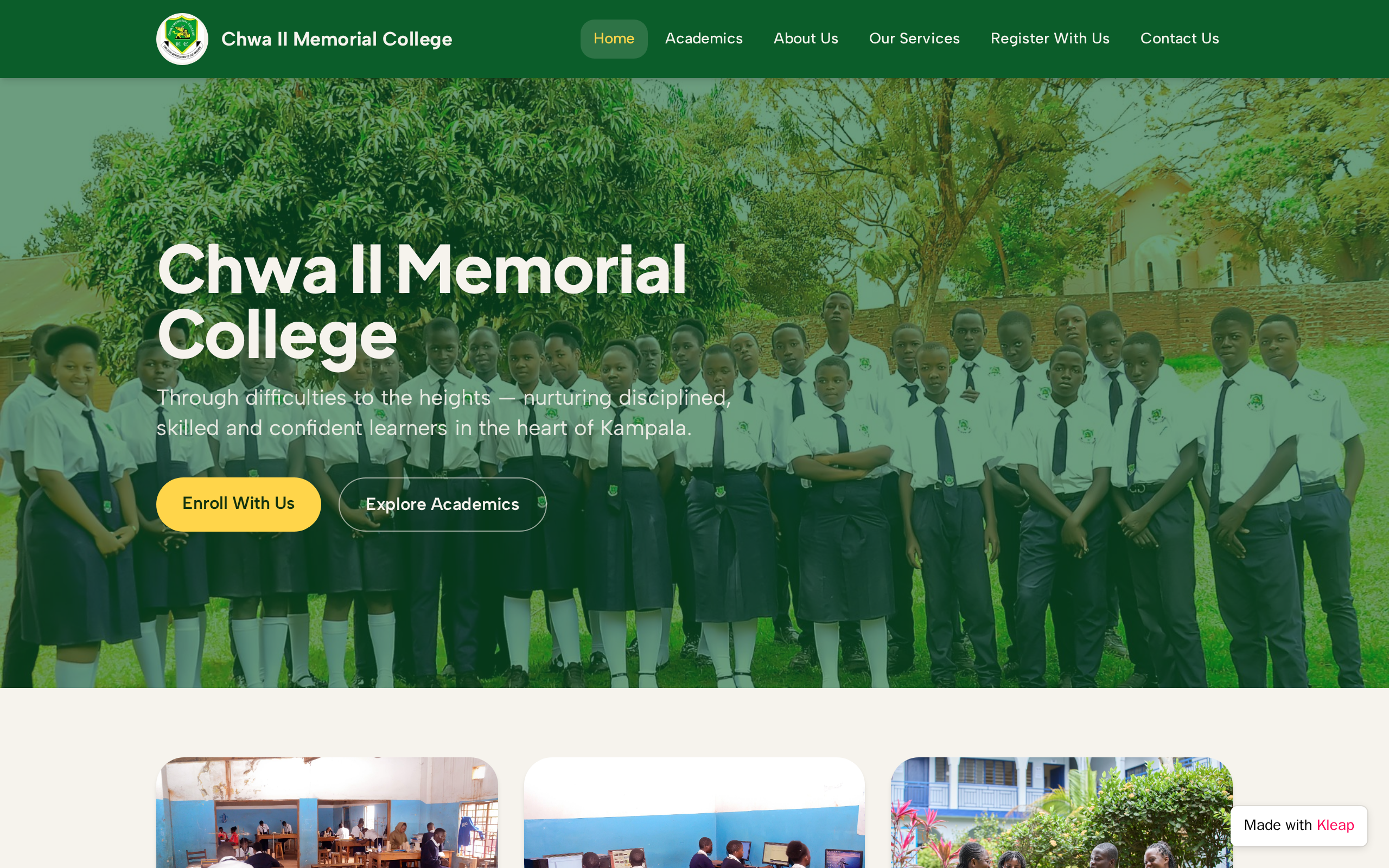 Chwa II Memorial College (Remix)