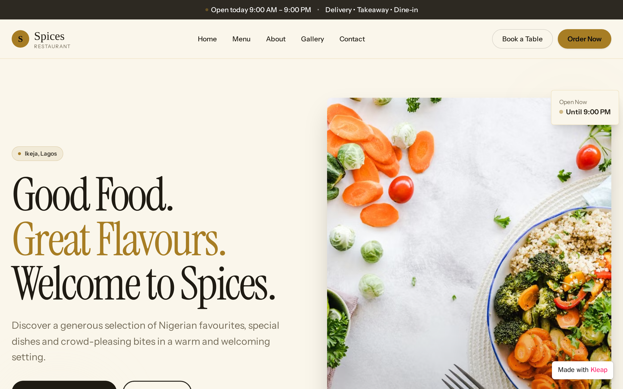 Spices Restaurant