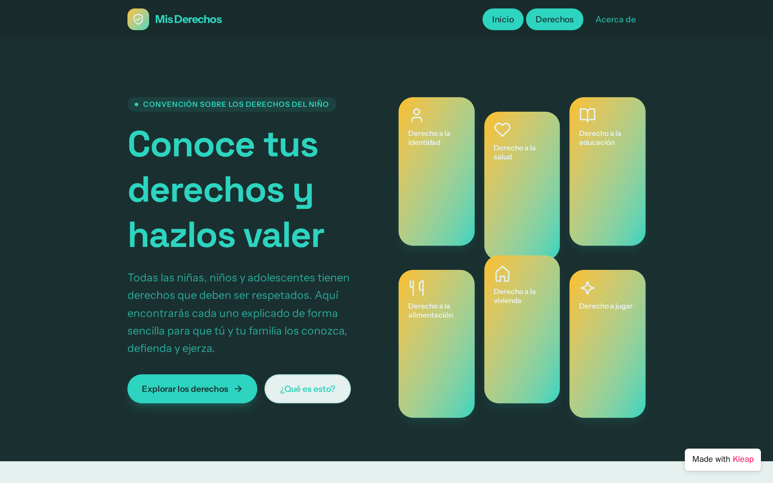 Derecho a
