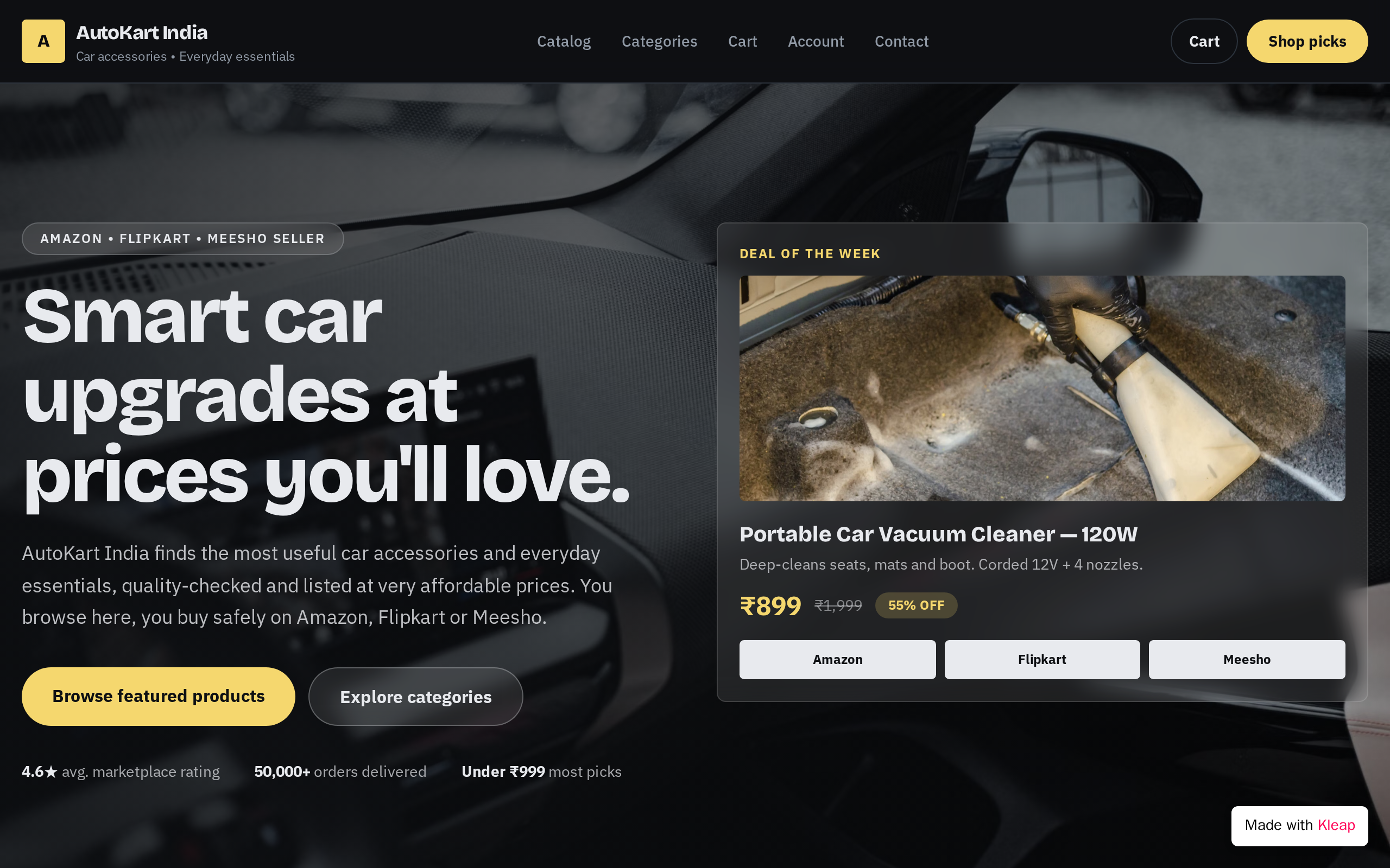 CartCraze Hub