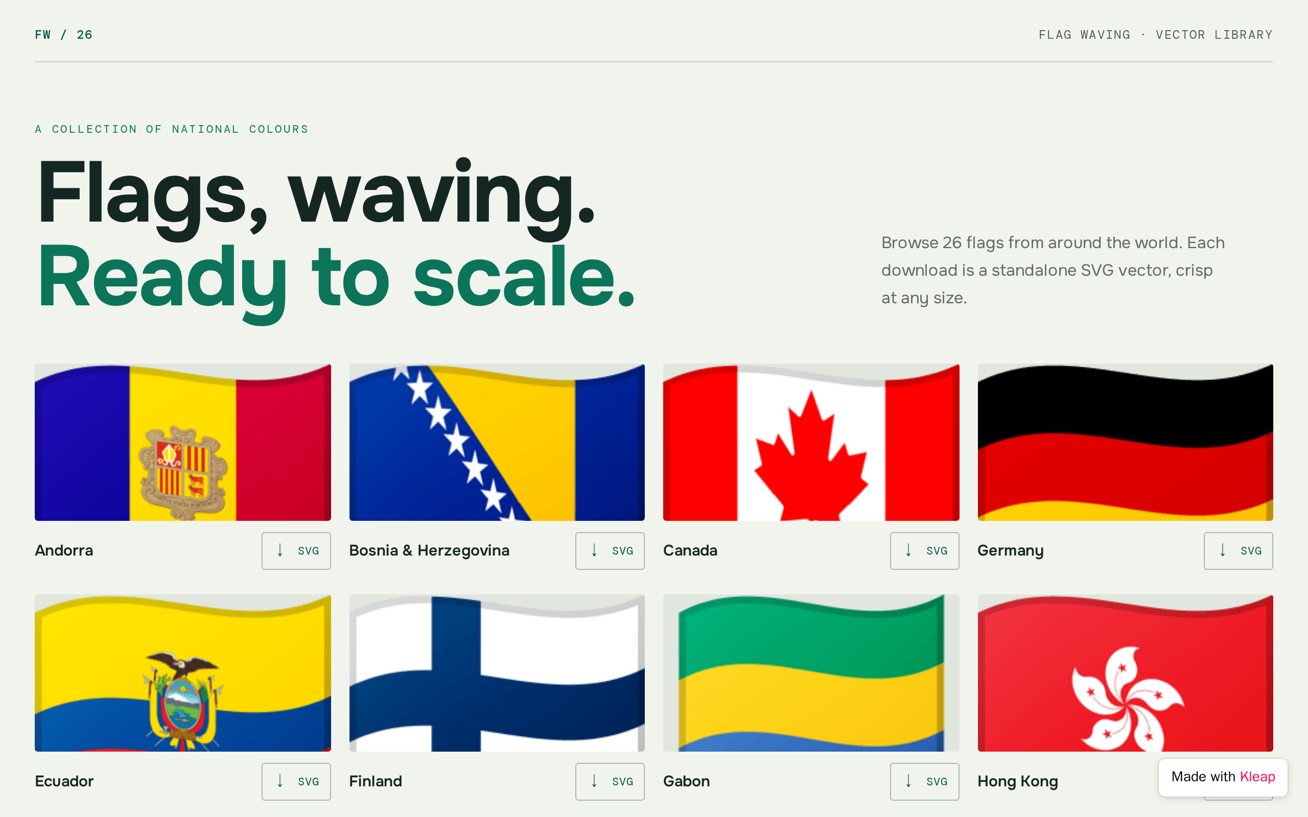 Flag Waving