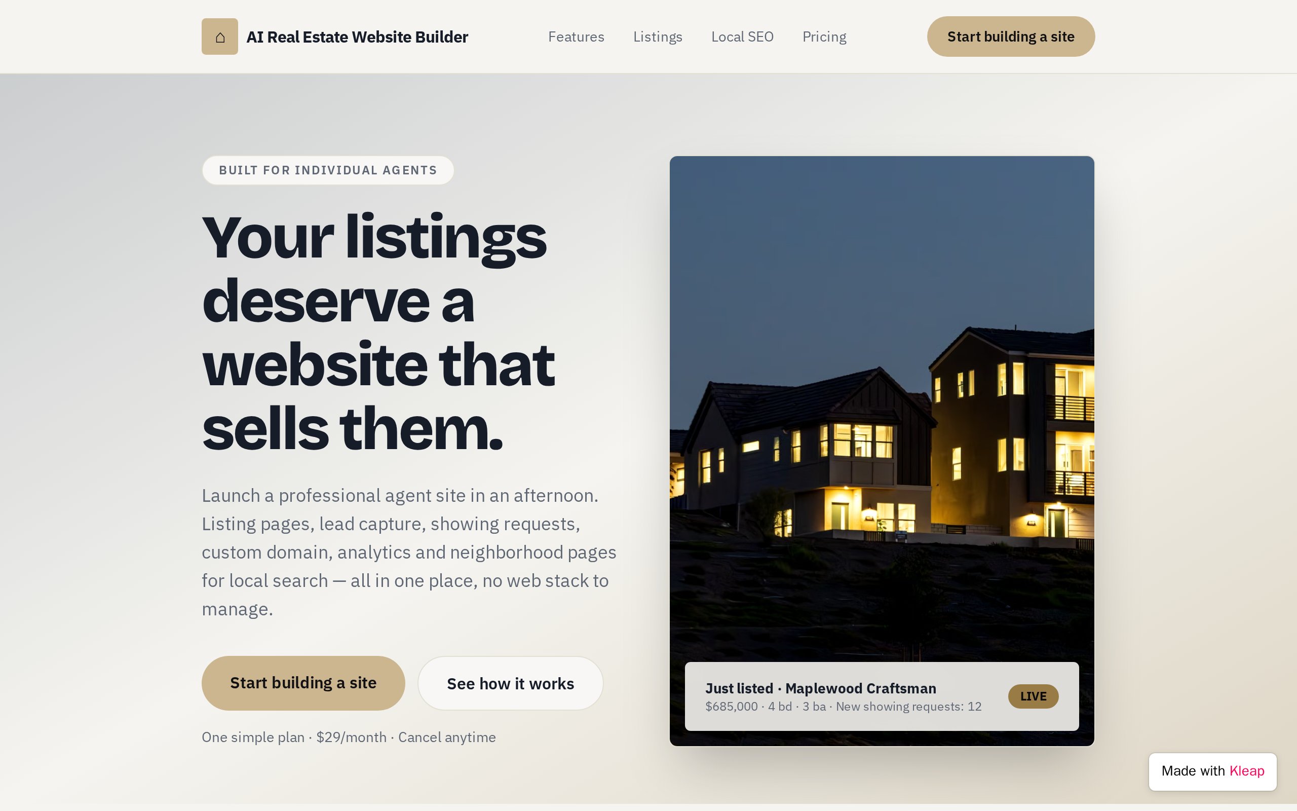 Listings