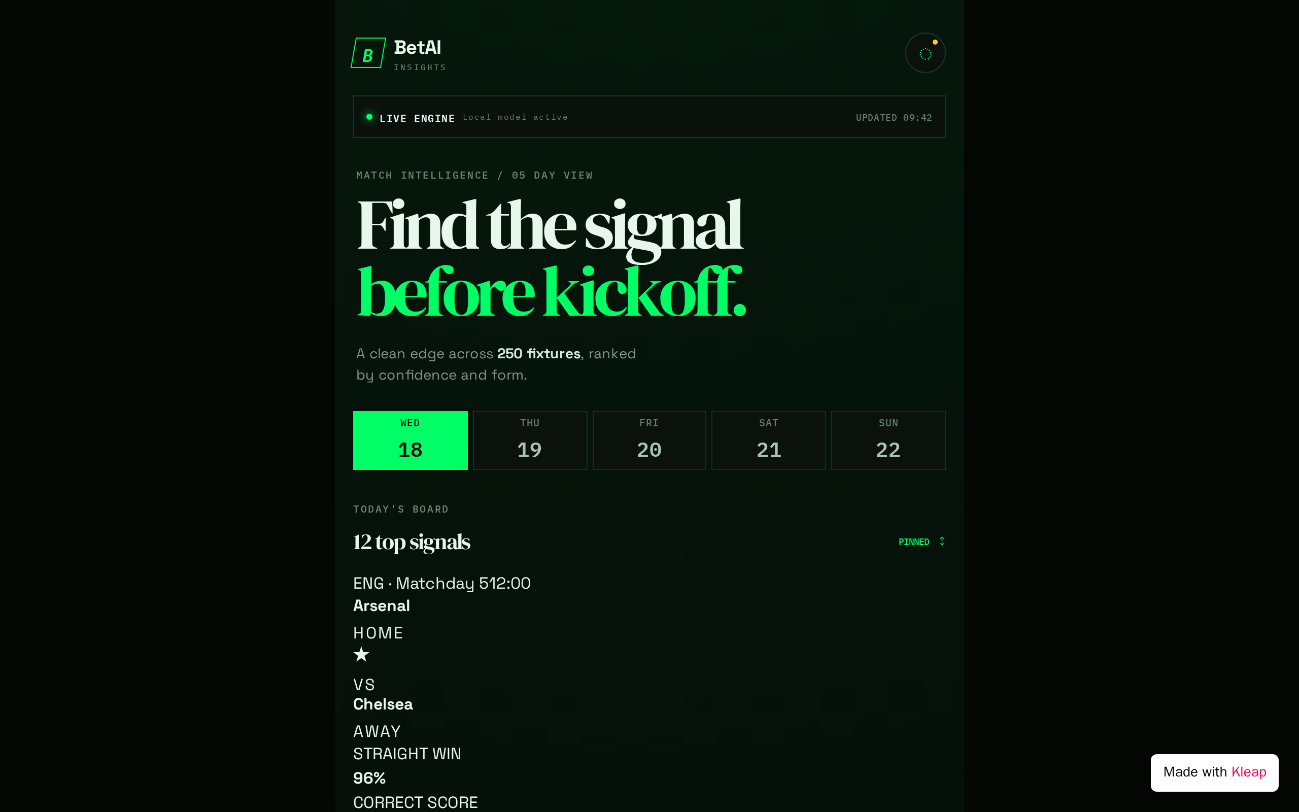 BetAI Insights