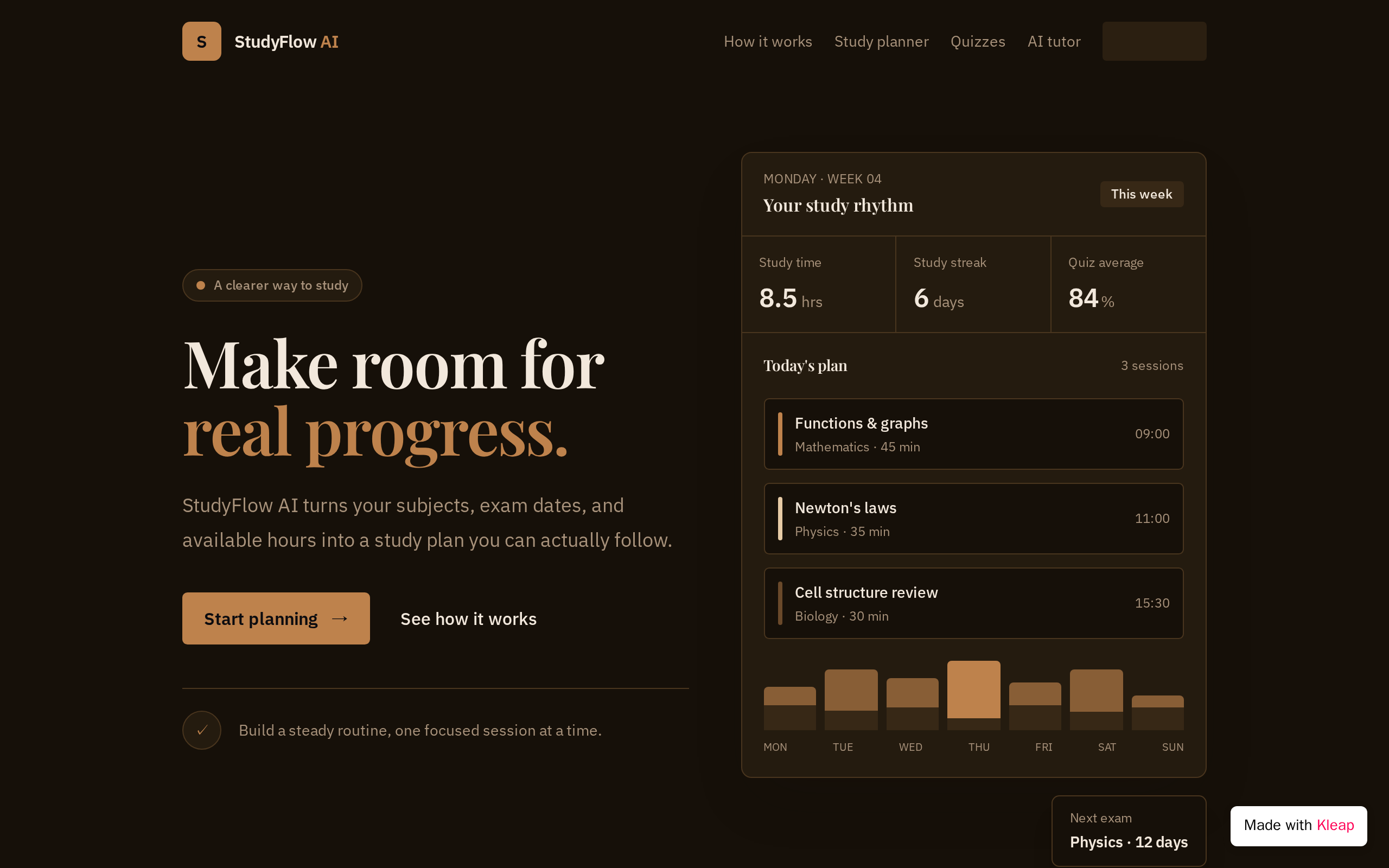 StudyFlow AI