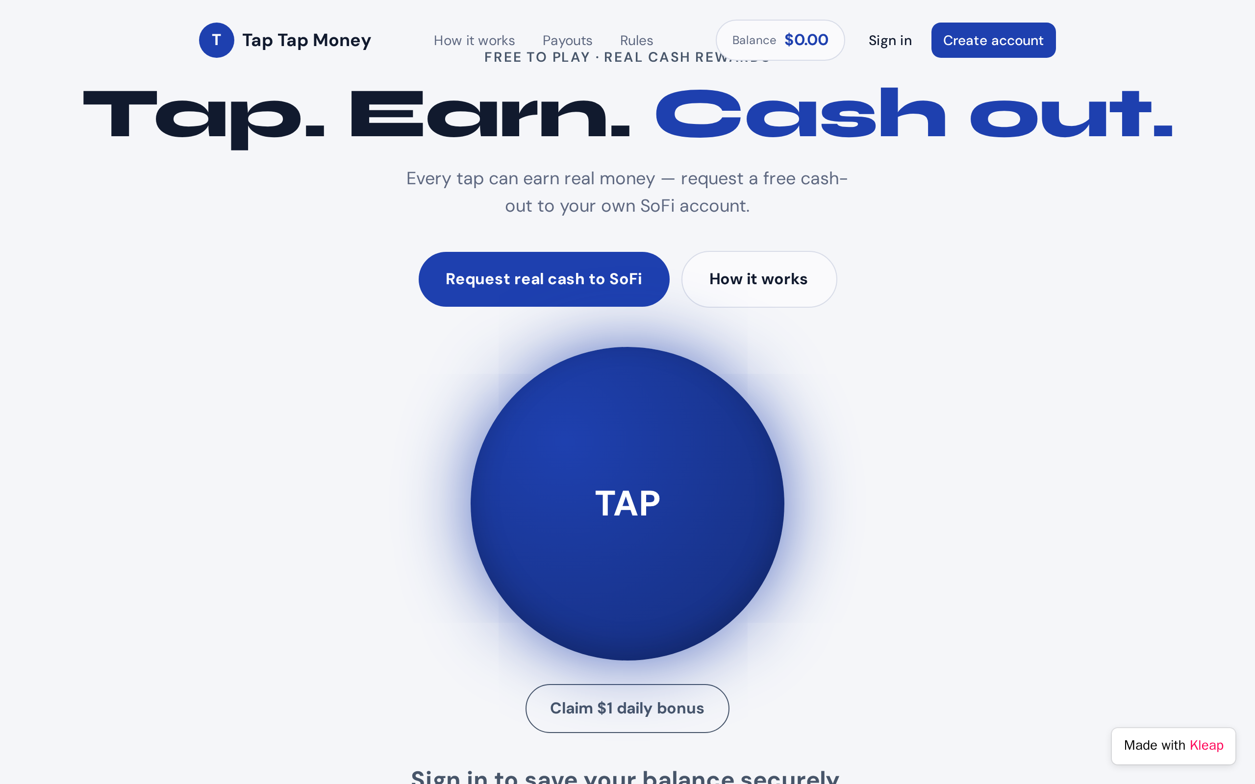 SoFi Tap Rewards