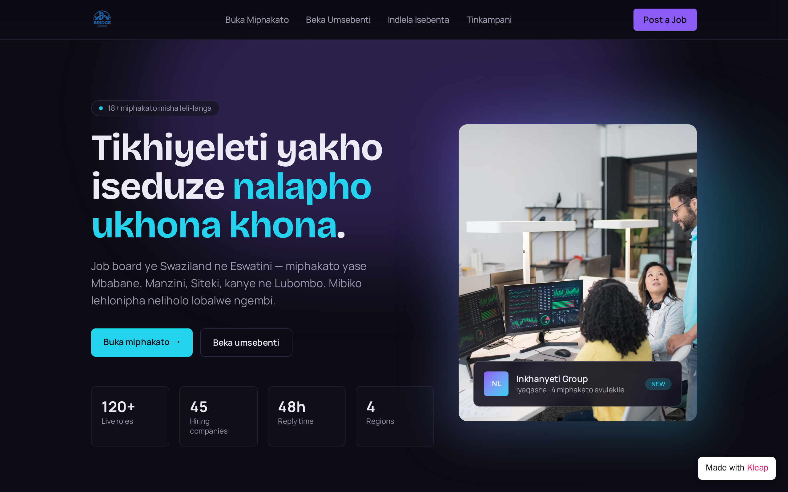 Bridge Jobs