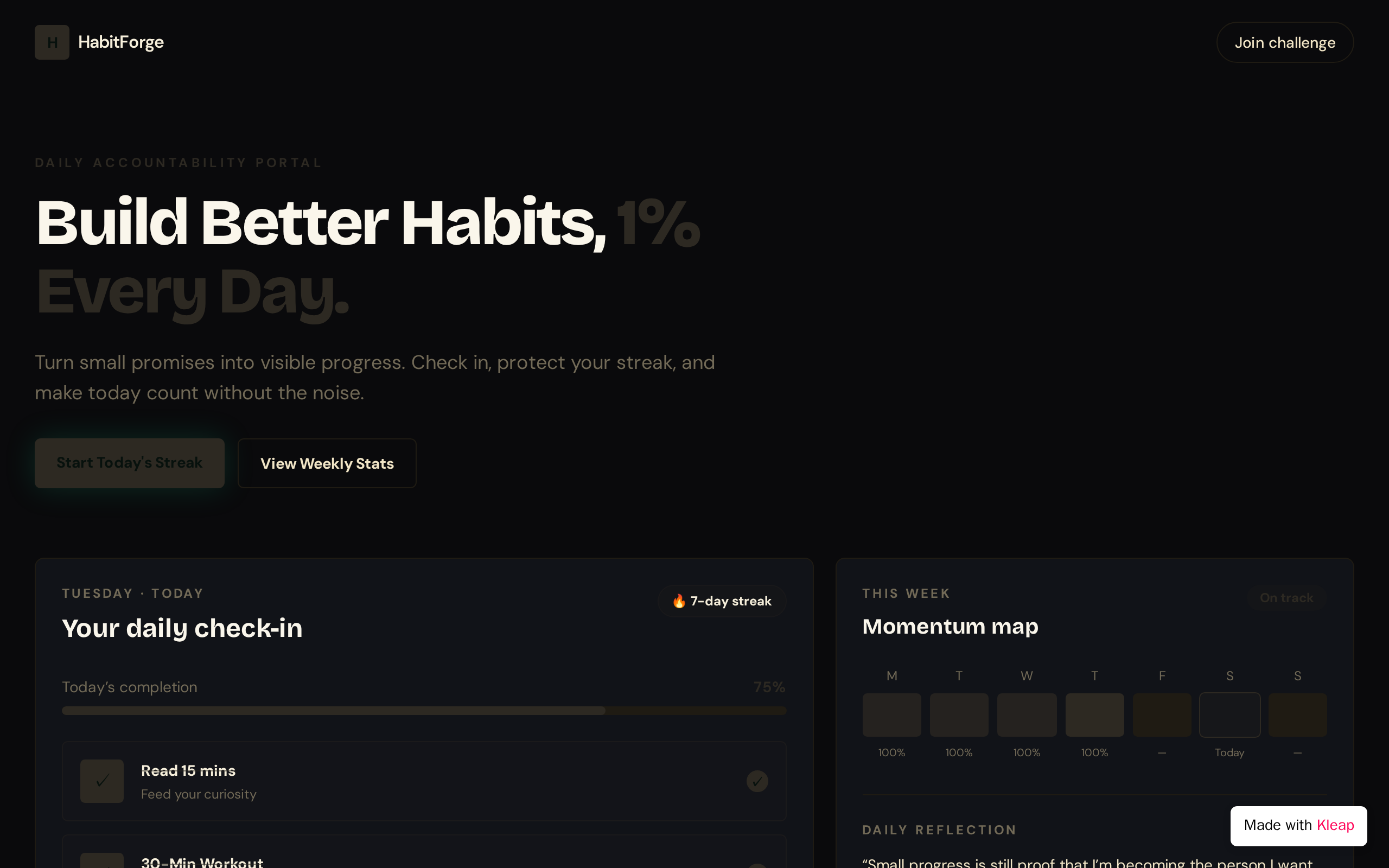 HabitForge