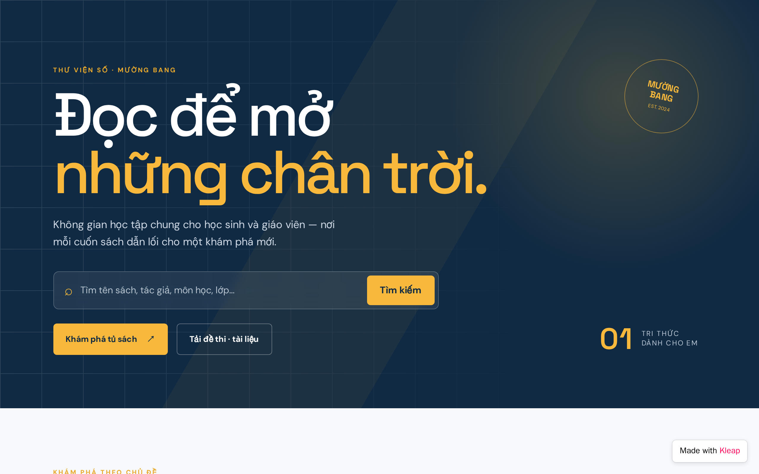 Thư Viện Mường Bang