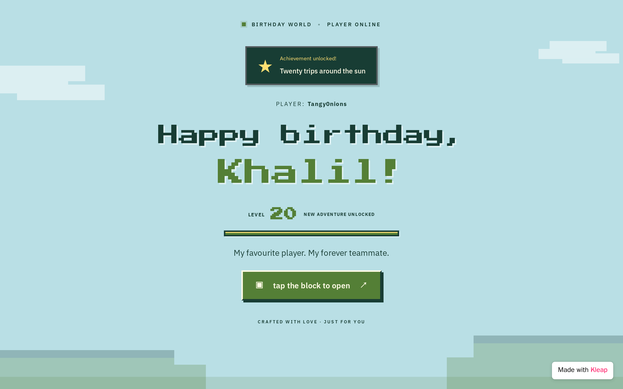 MinecraftBirthdayKhalil