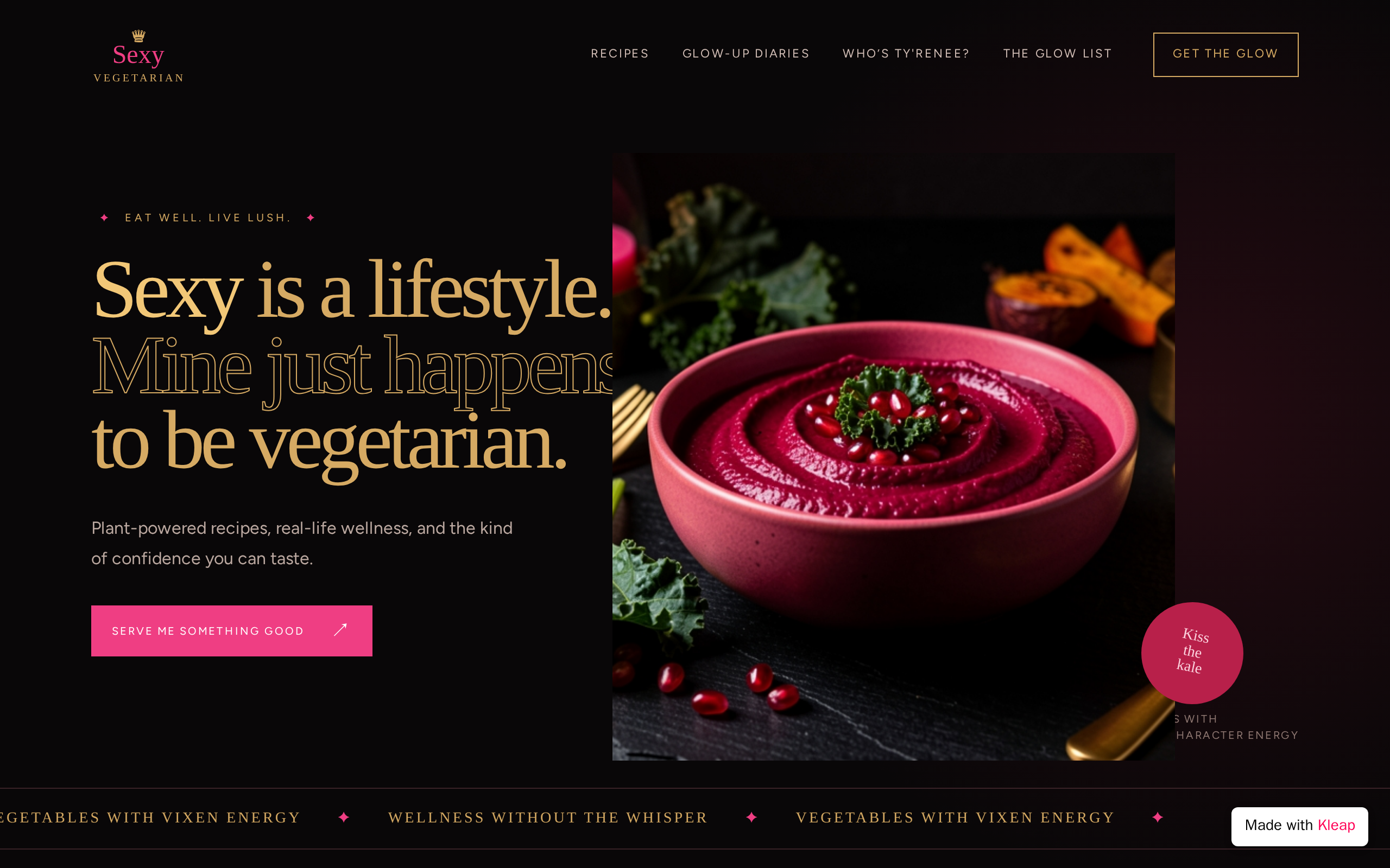 The Sexy Vegetarian