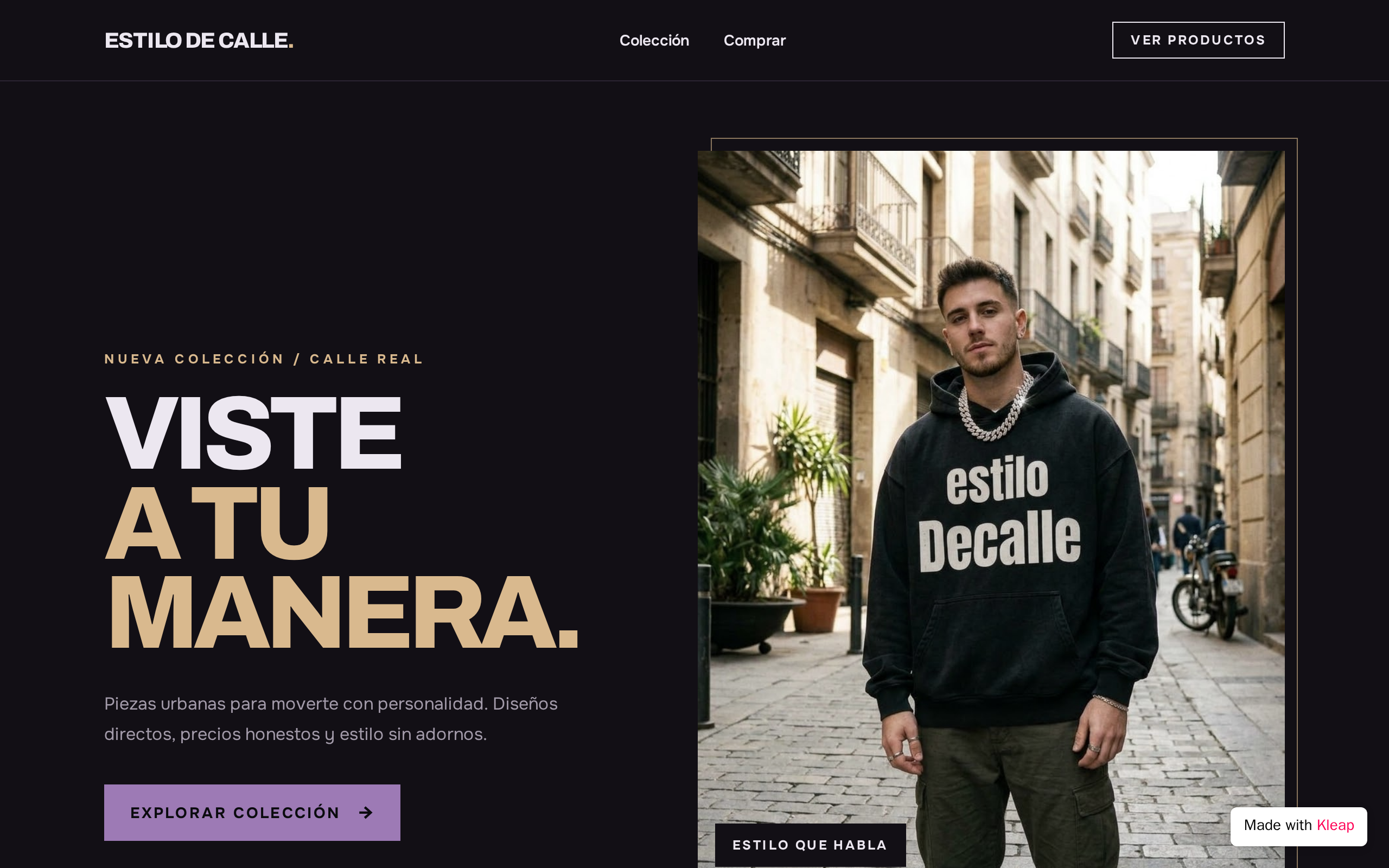 Estilo de calle