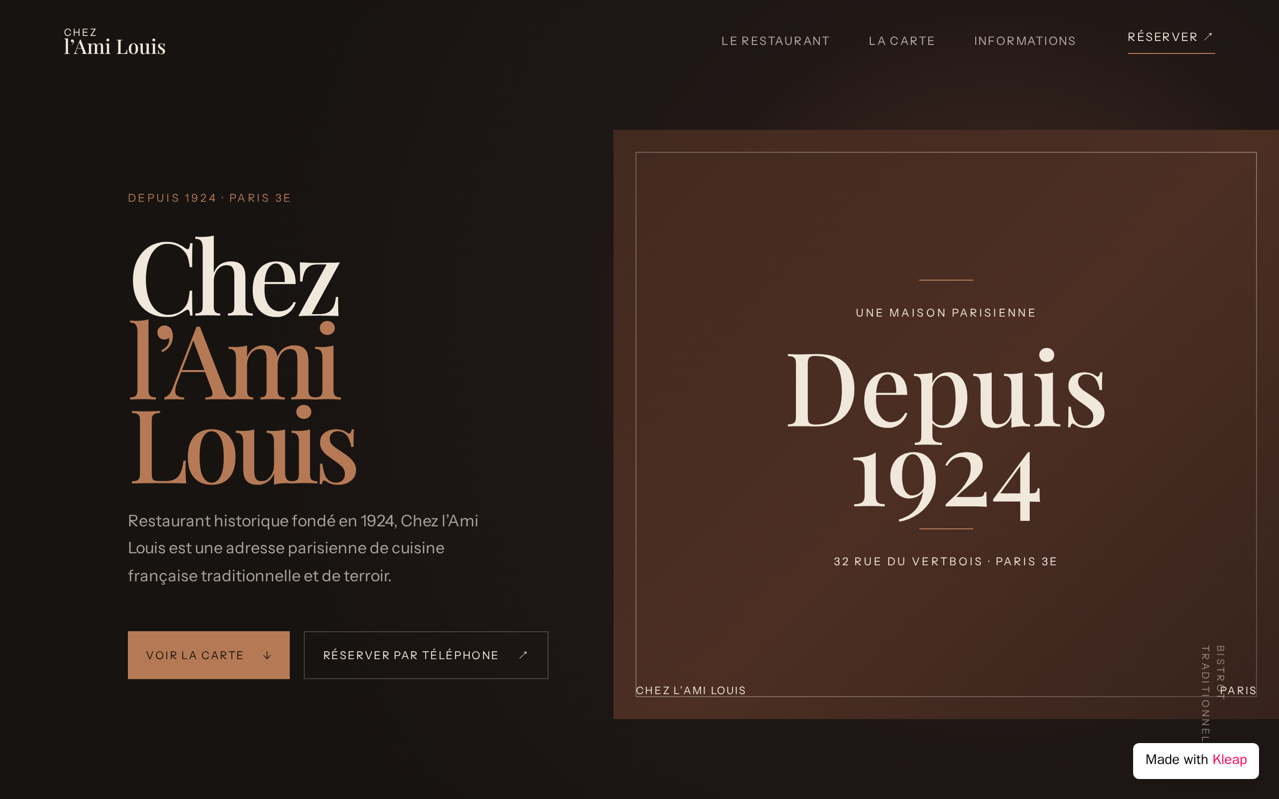 Chez Ami Louis