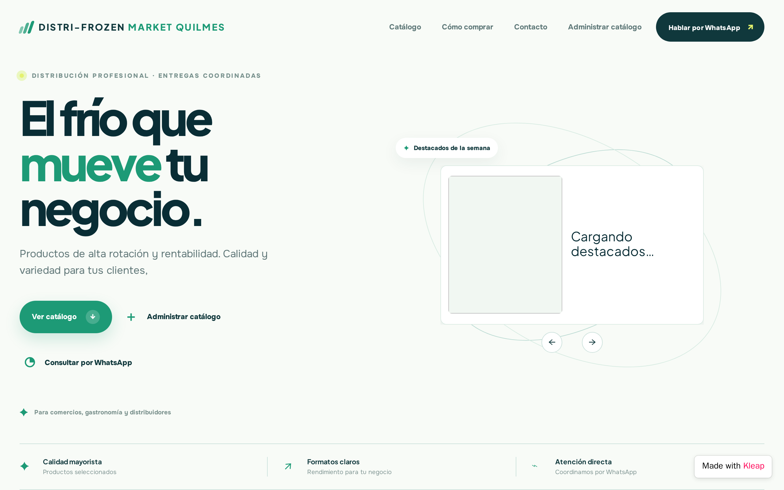 Distri-Frozen Market Quilmes
