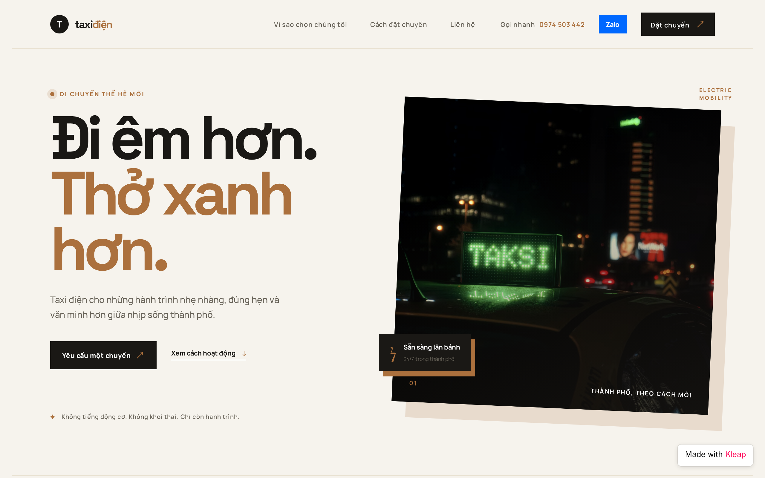 Taxi điện