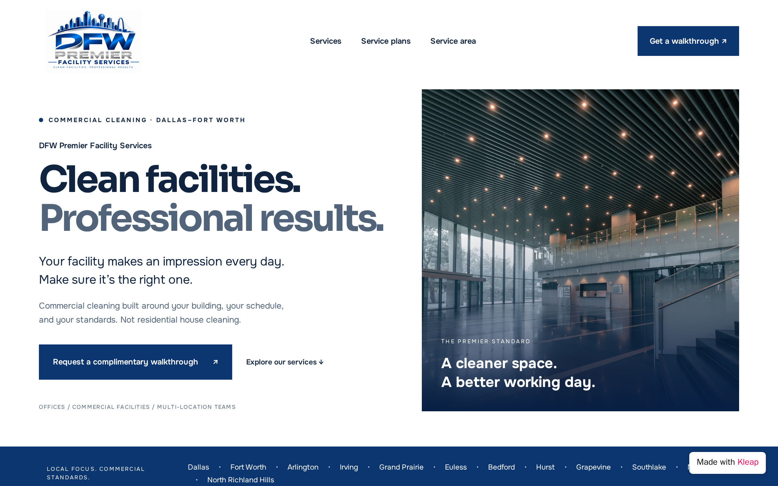 DFW Premier Facility Services