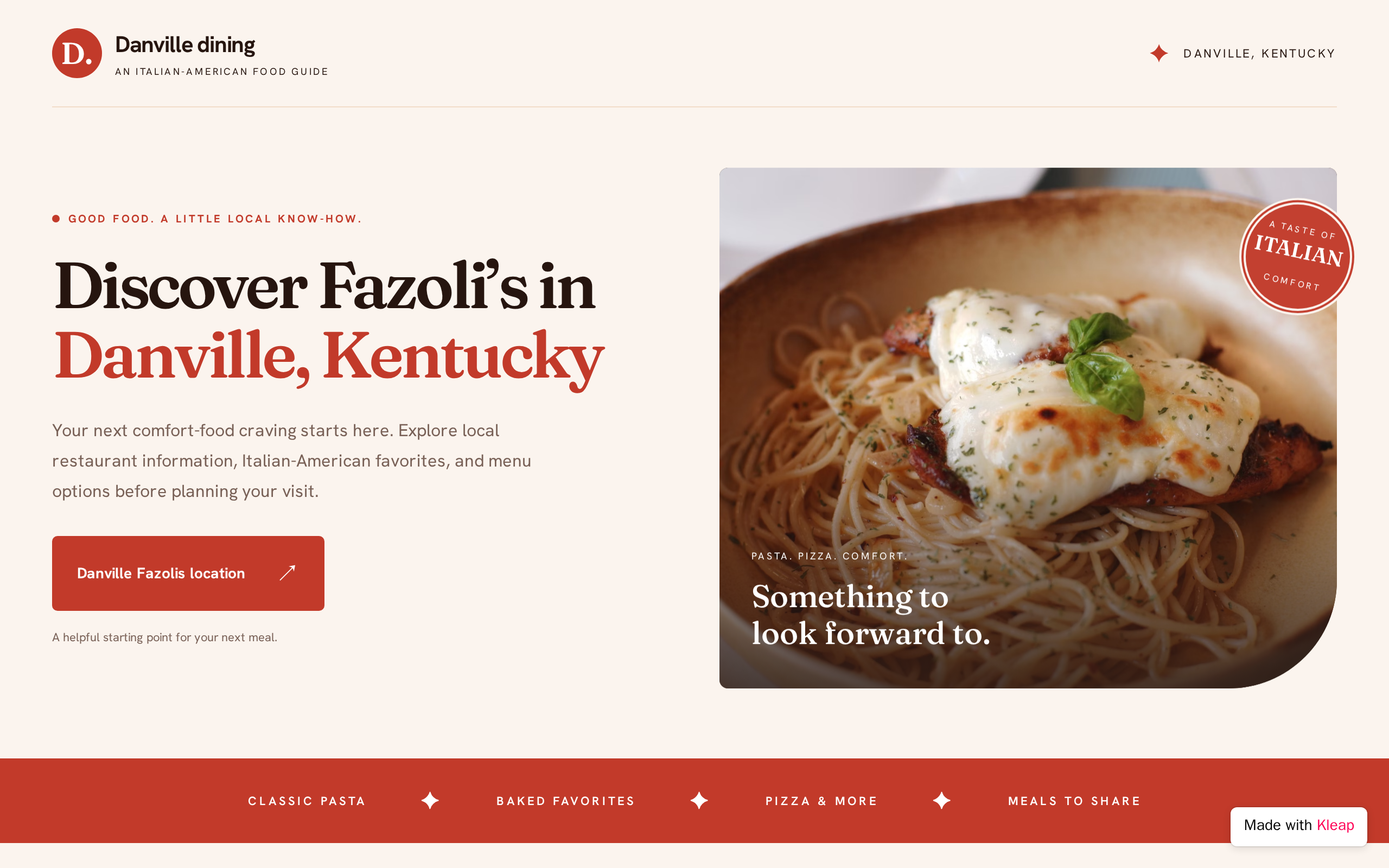 Danville Fazoli's