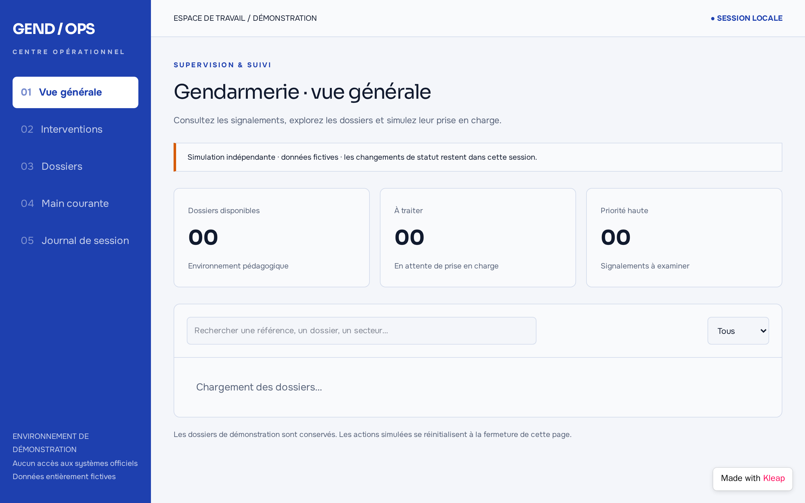 Gendarmerie Demo Pro