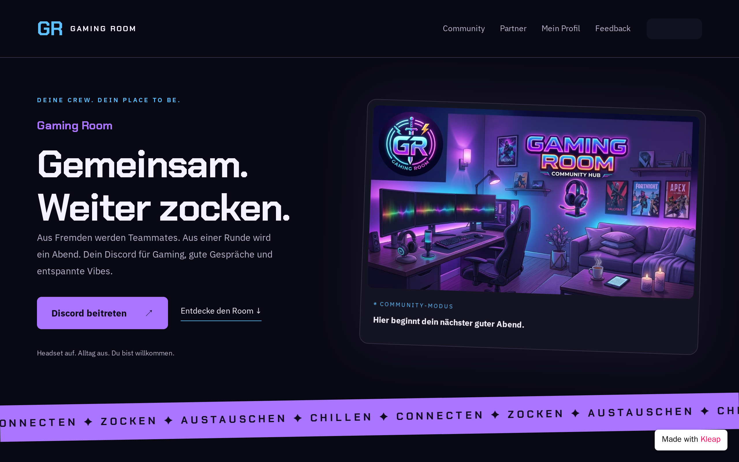 Gaming Room
