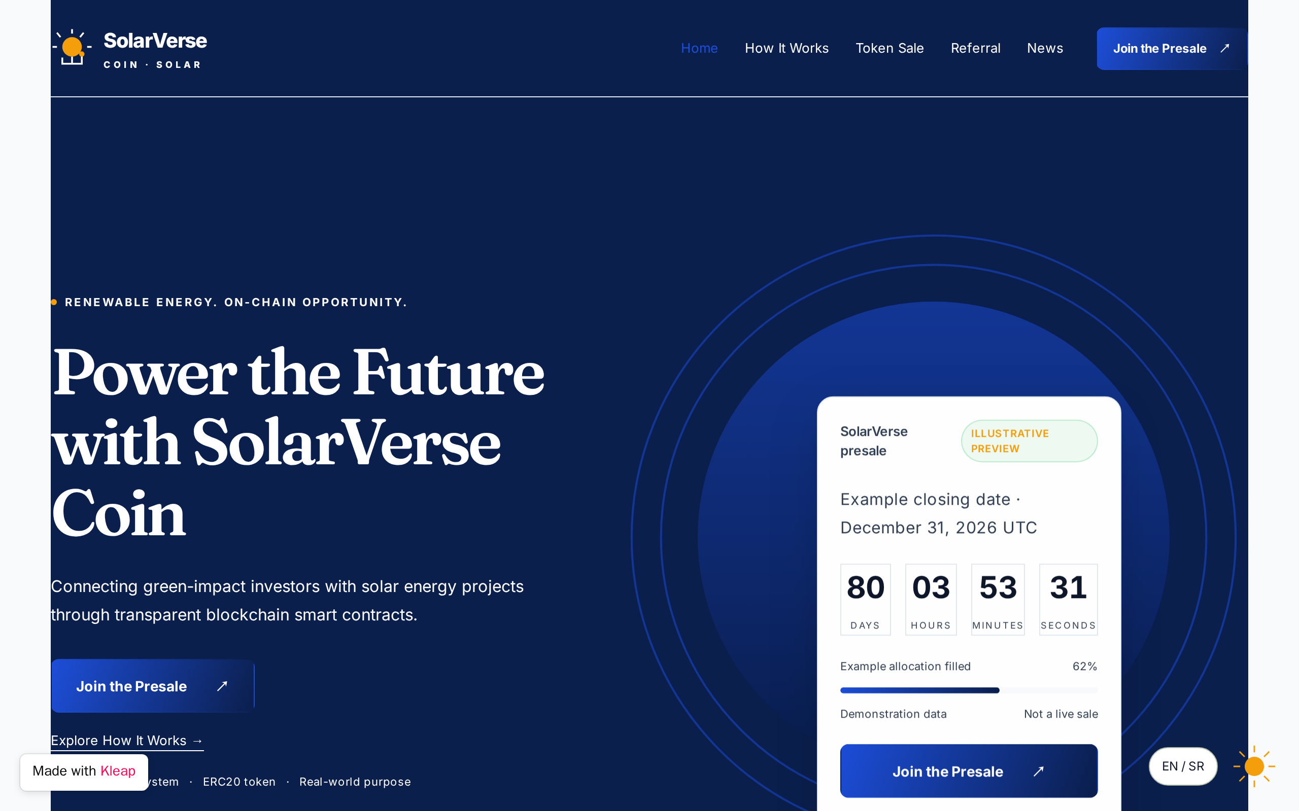 SolarVerse Coin