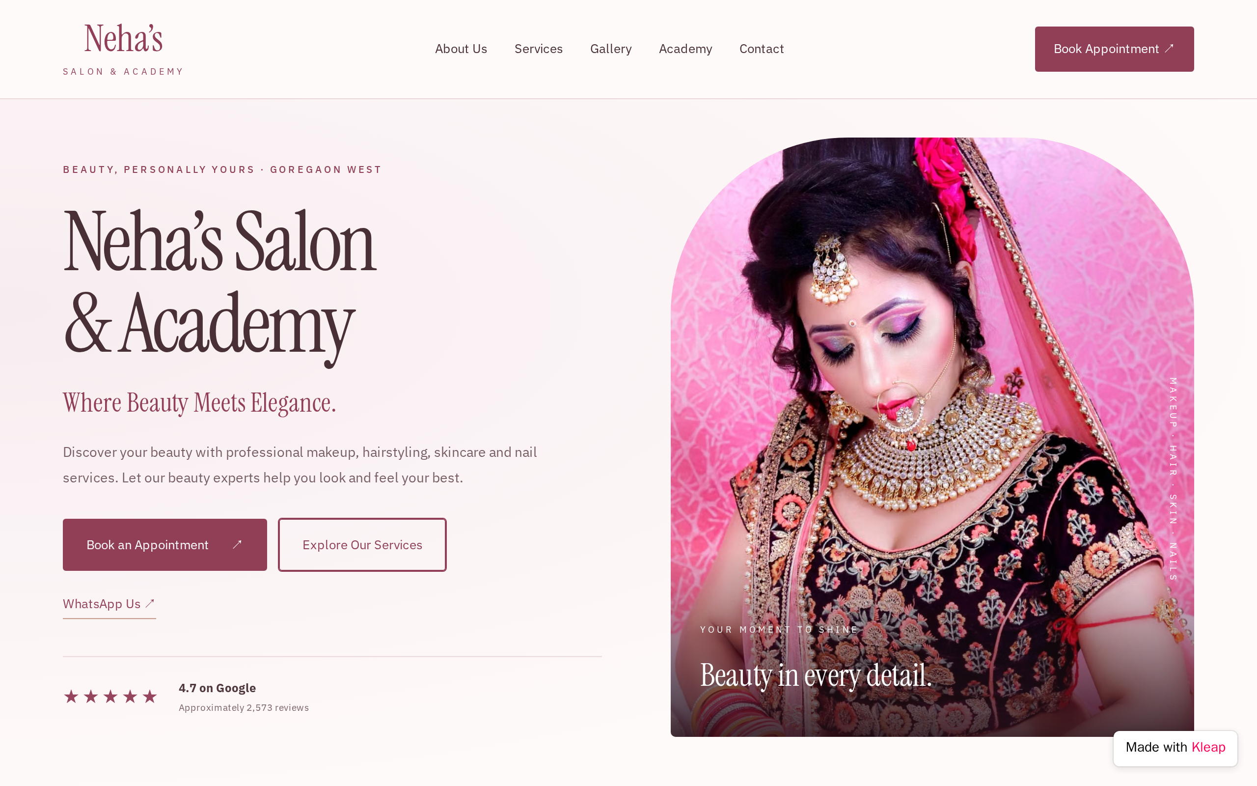 Neha's Salon & Academy