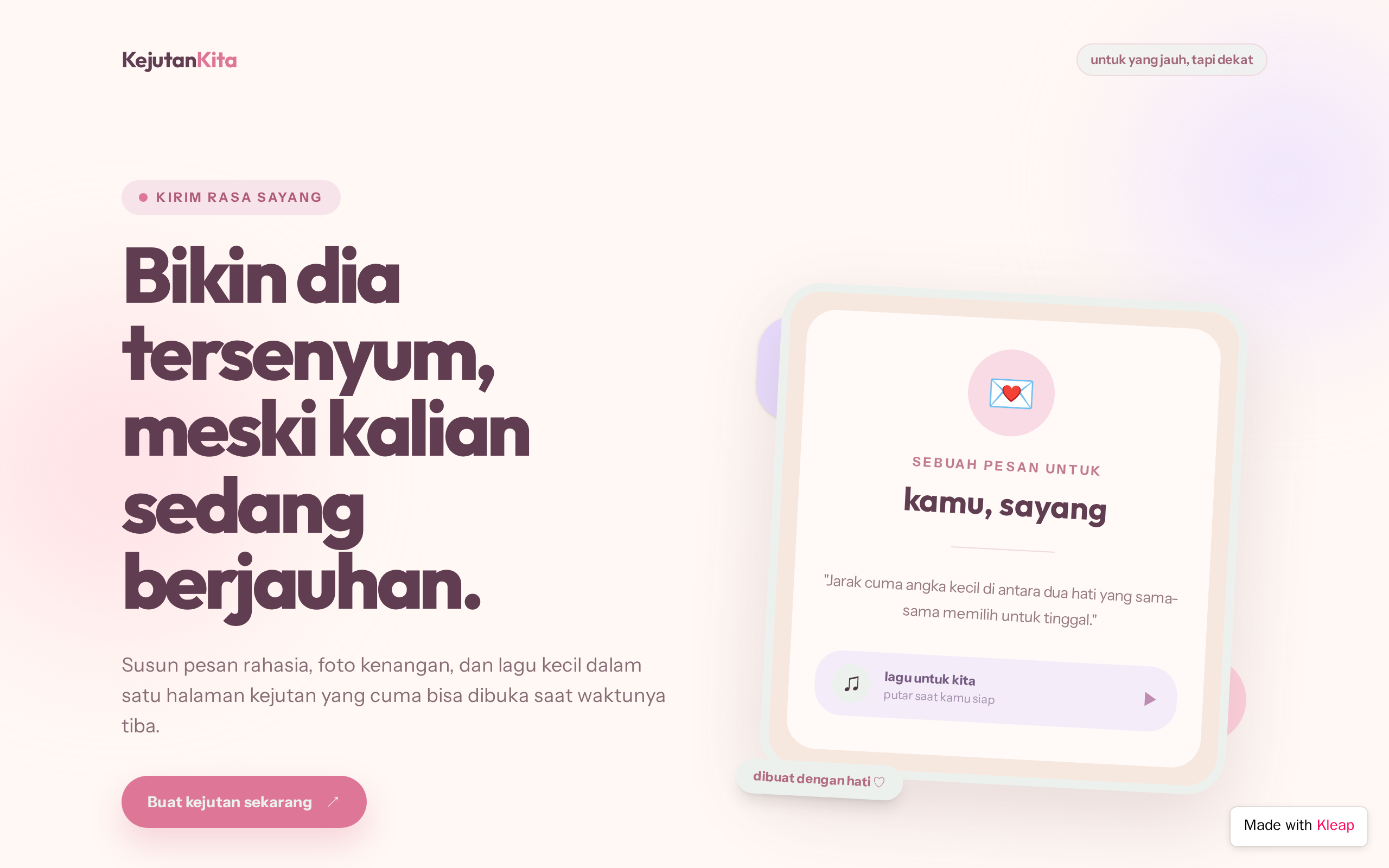 Kejutan Kita