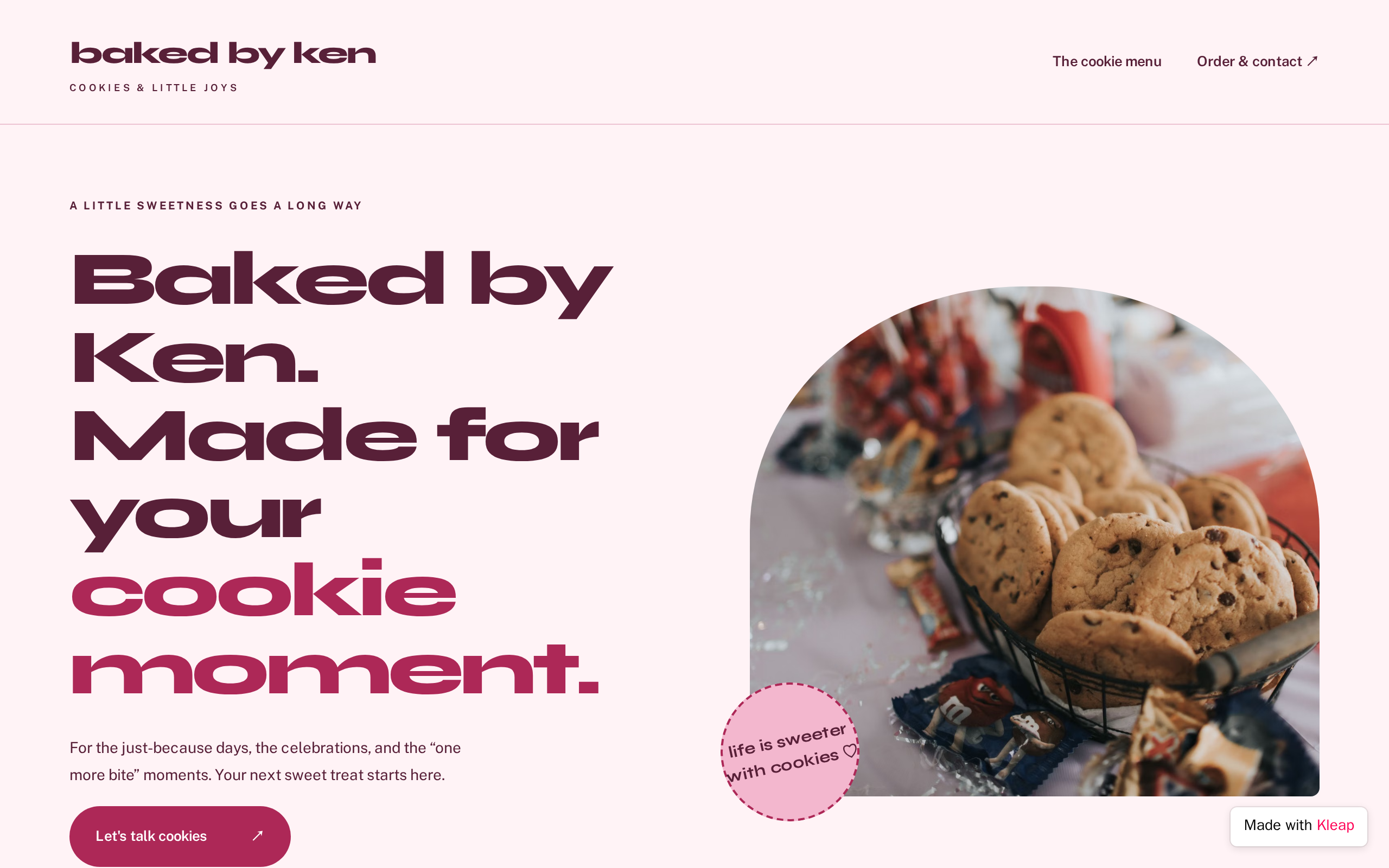 Baked by Ken