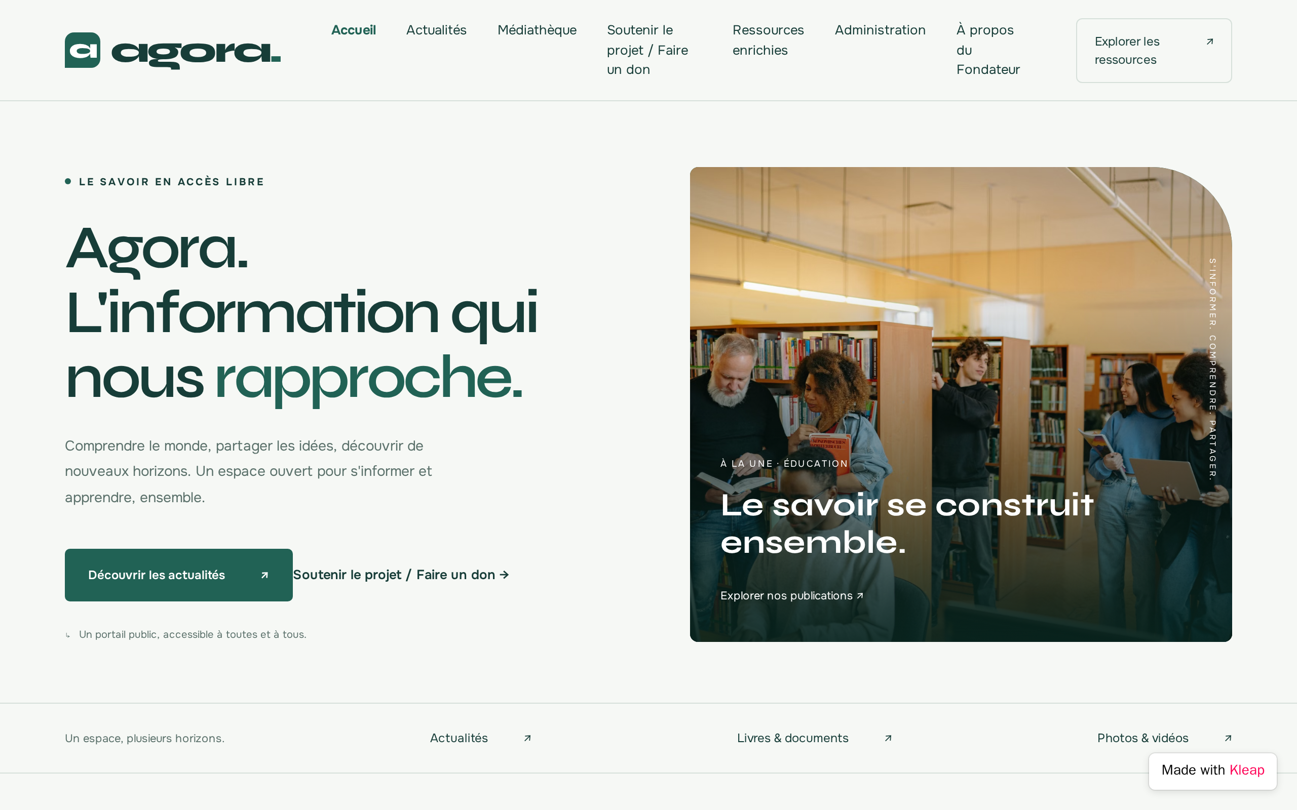 Agora-livre. Web