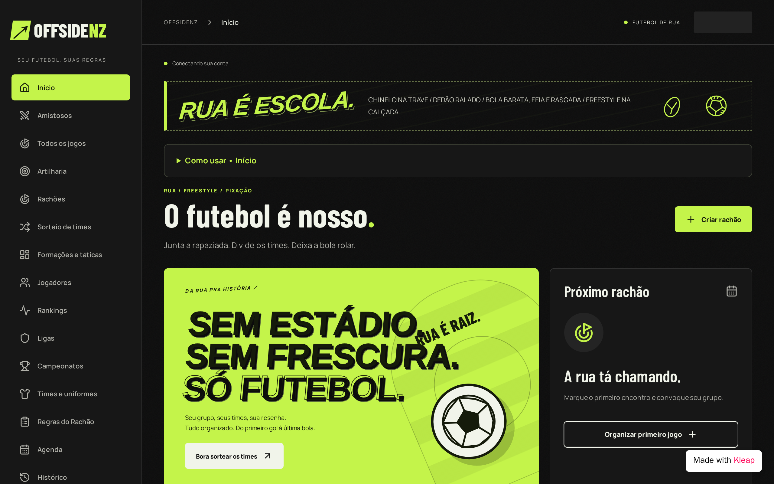 Prompt Completo — Offsidenz Crie Um 2