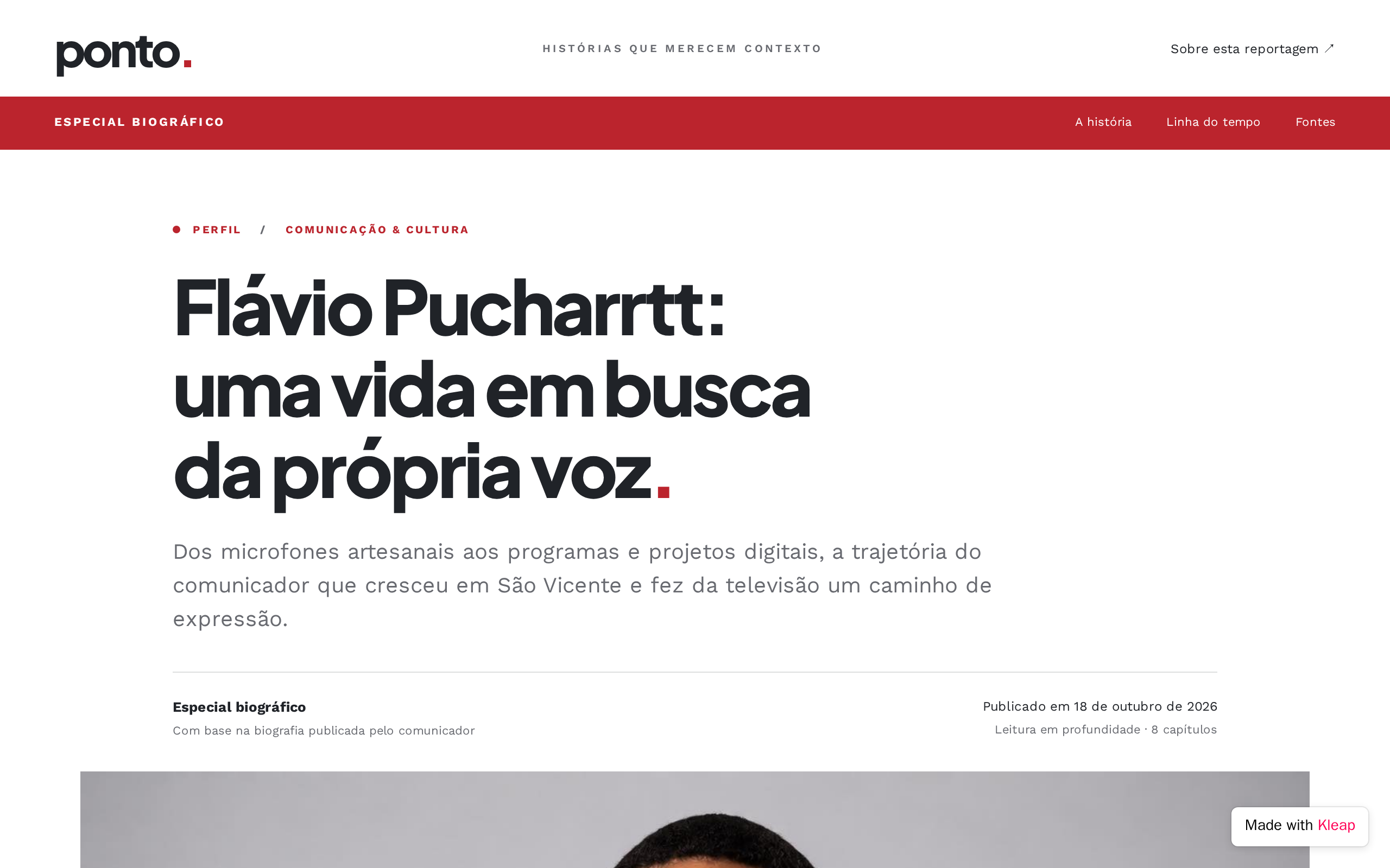 jornalopontoflaviopucharrttumavidaembuscadaprópriavoz