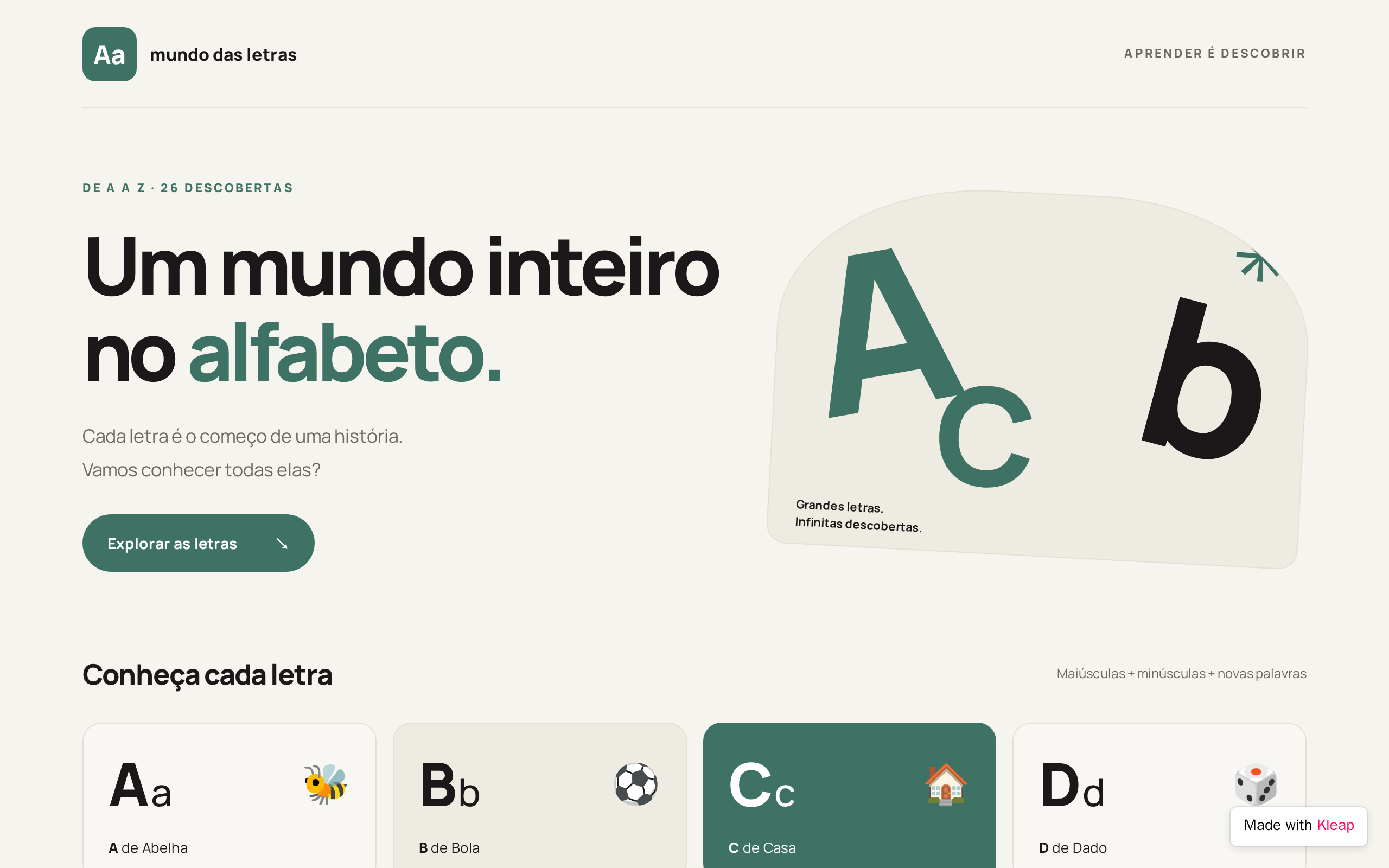 Alfabeto Vivo