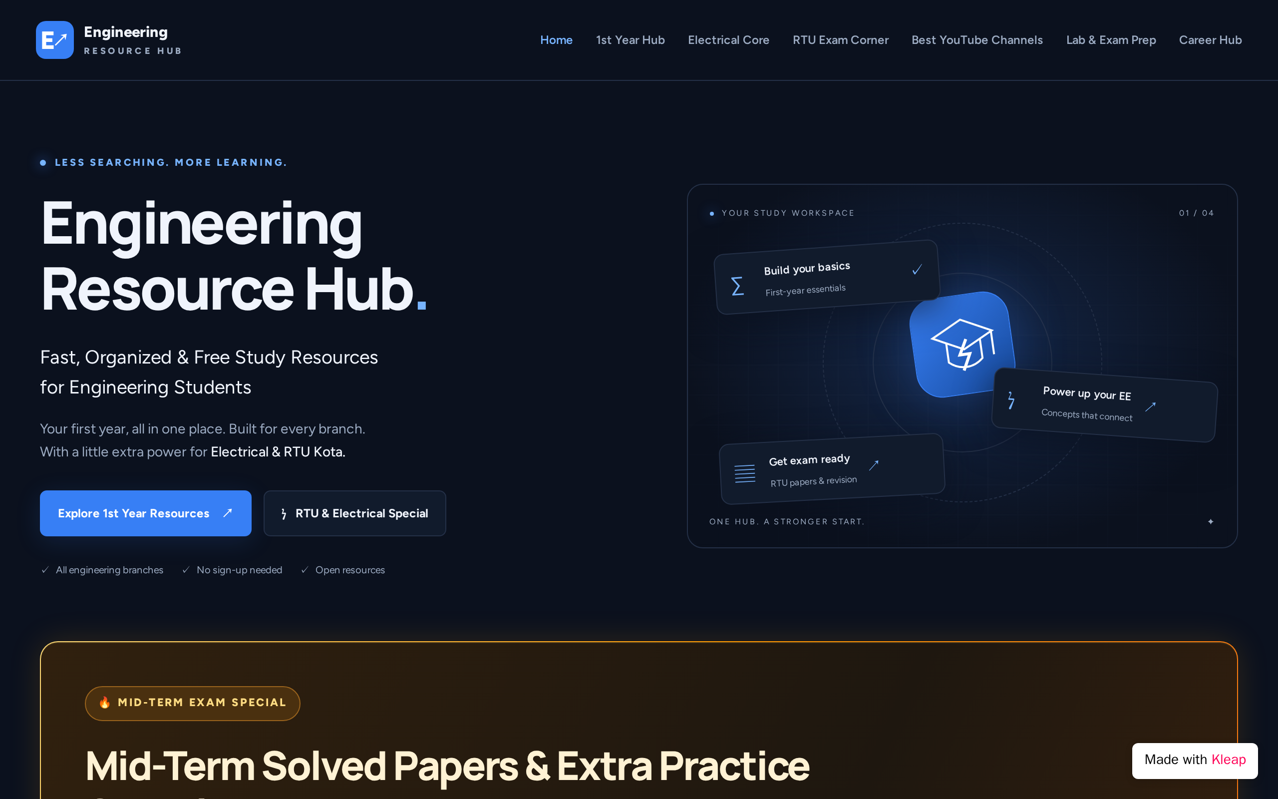 Engineering Resource Hub