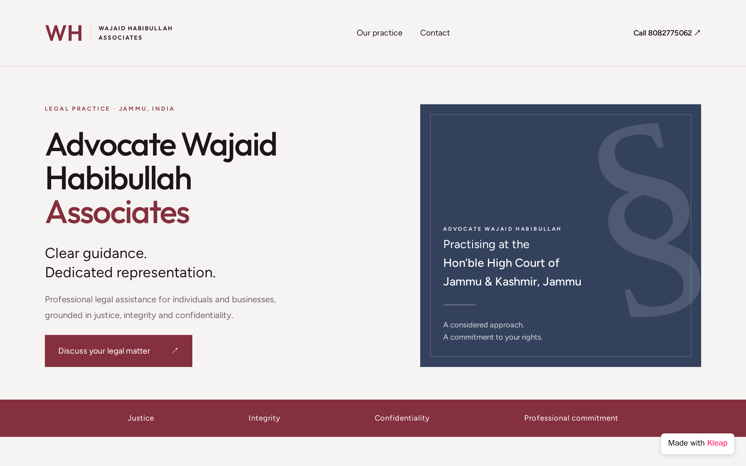 Wajaid Habibullah Associates