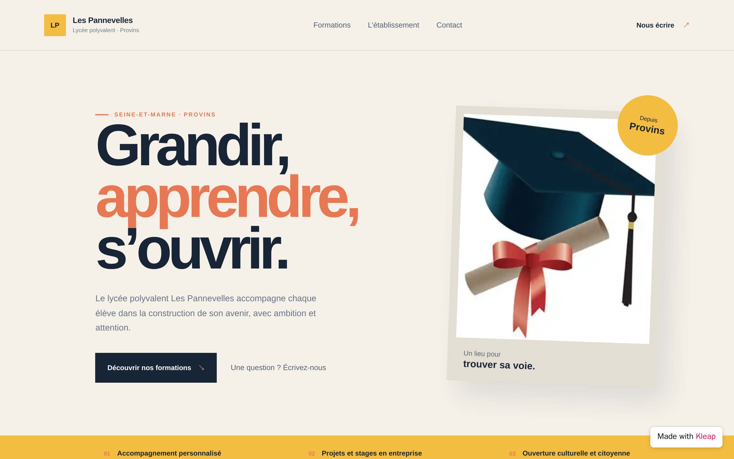 Polyvalent Les Pannevelles