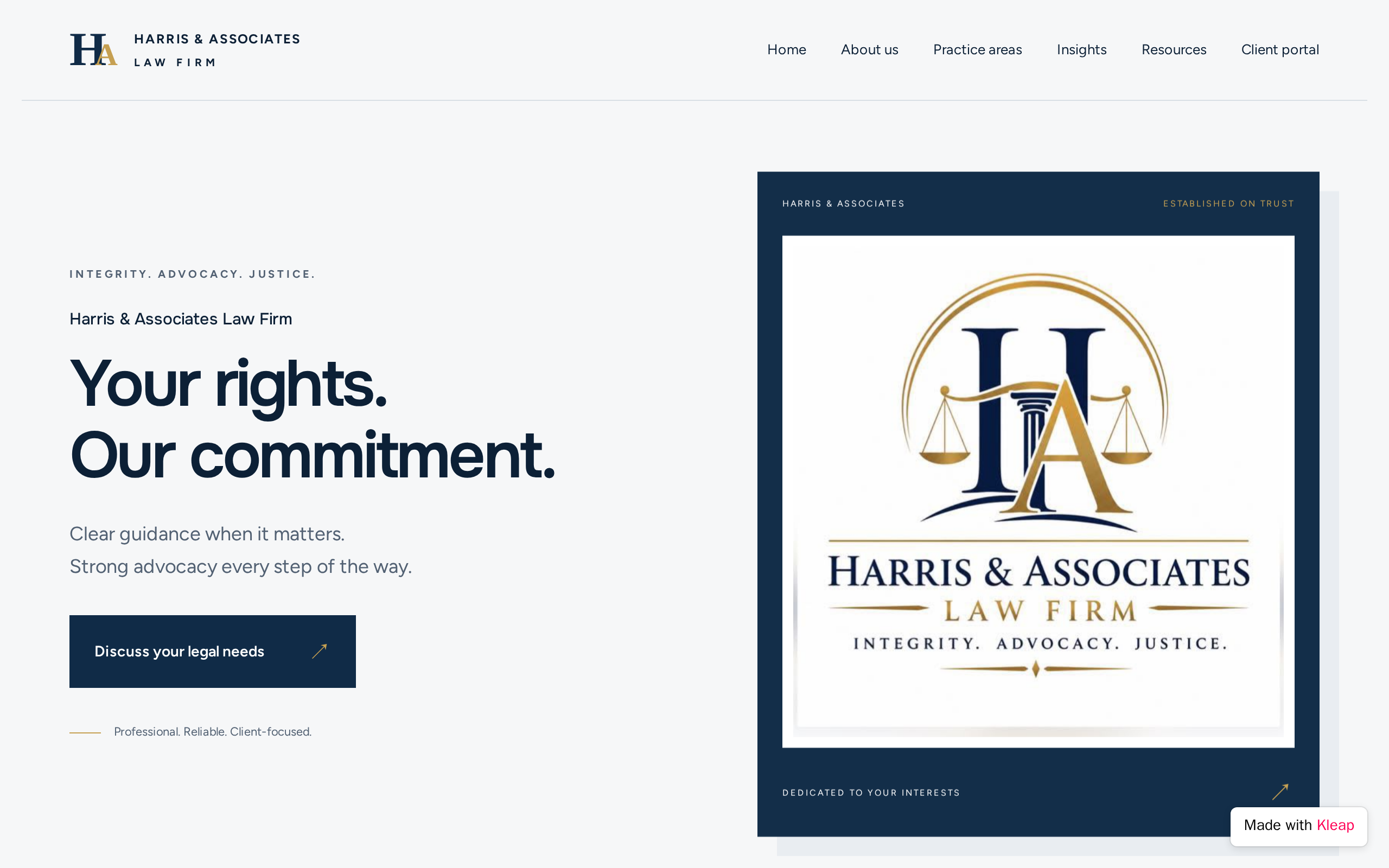 Harris & Associates Law Firm