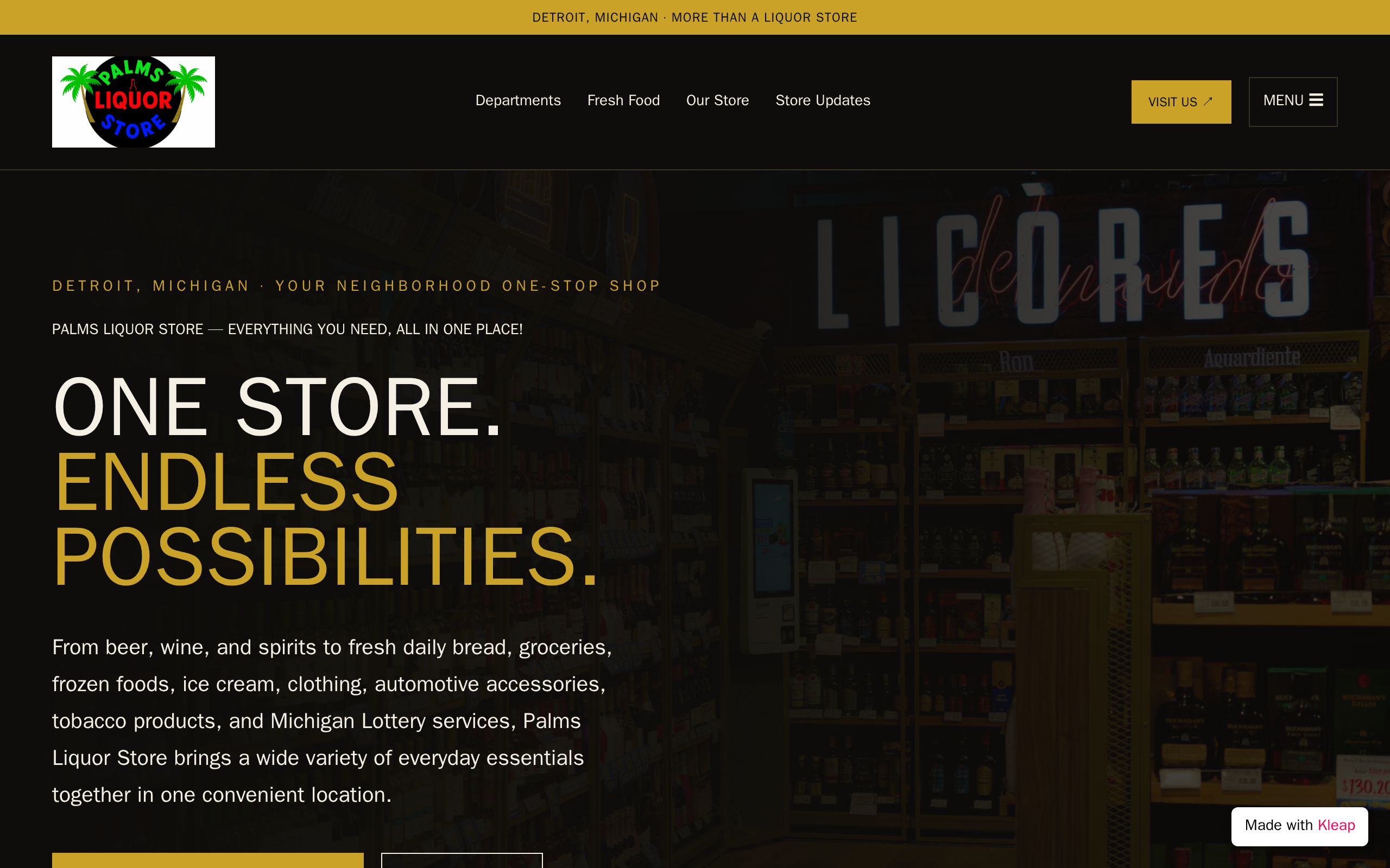 Palms Liquor Store