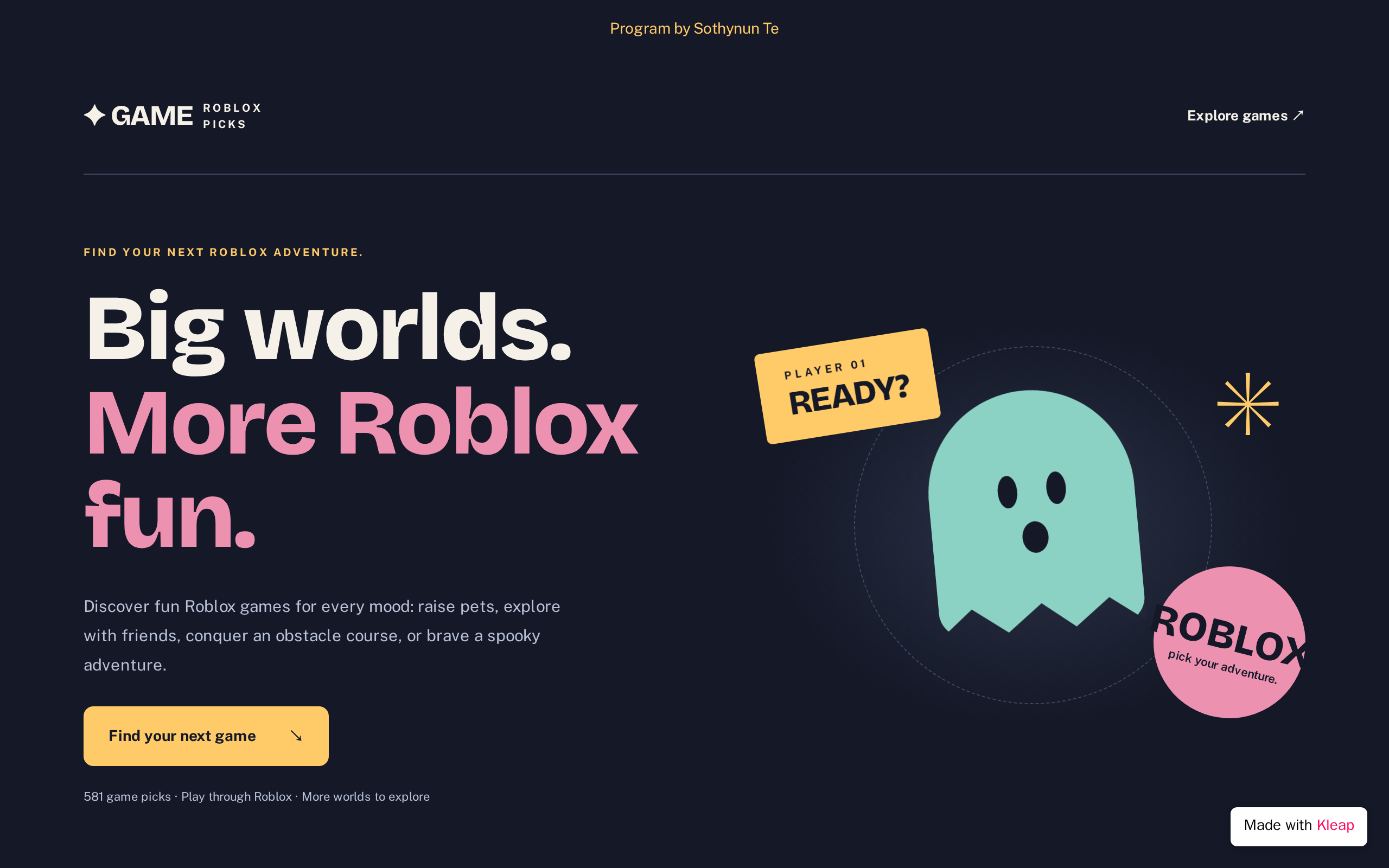 Famous Roblox Games