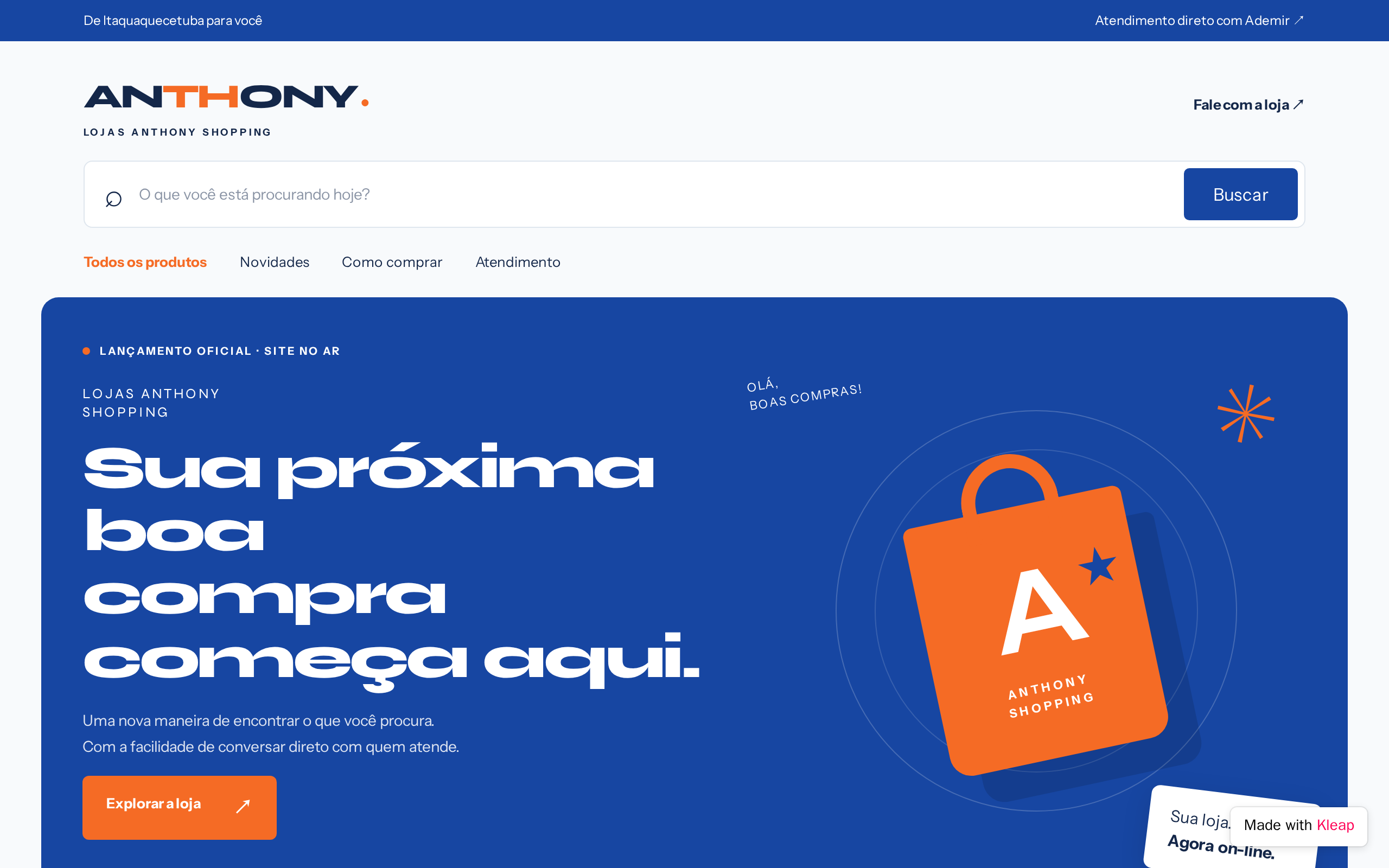 Lojas Anthony Shopping