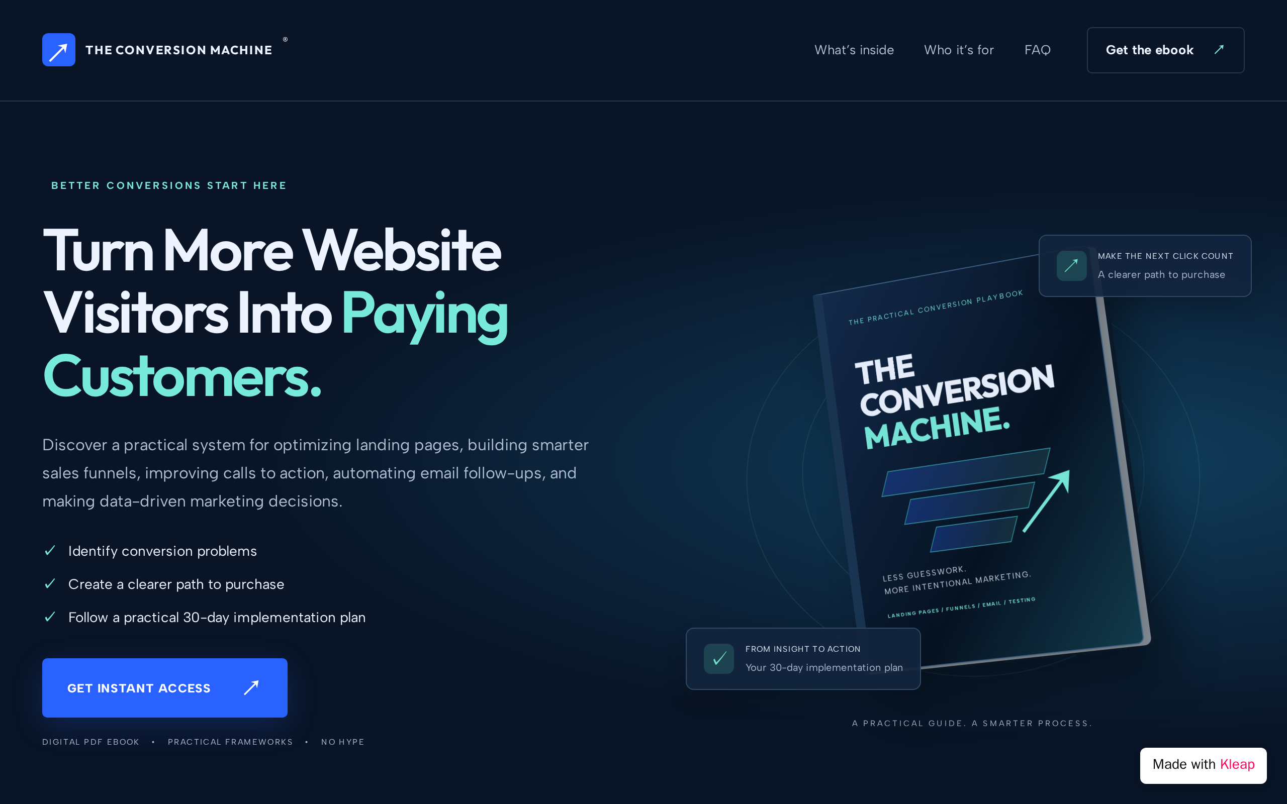 Conversion Machine