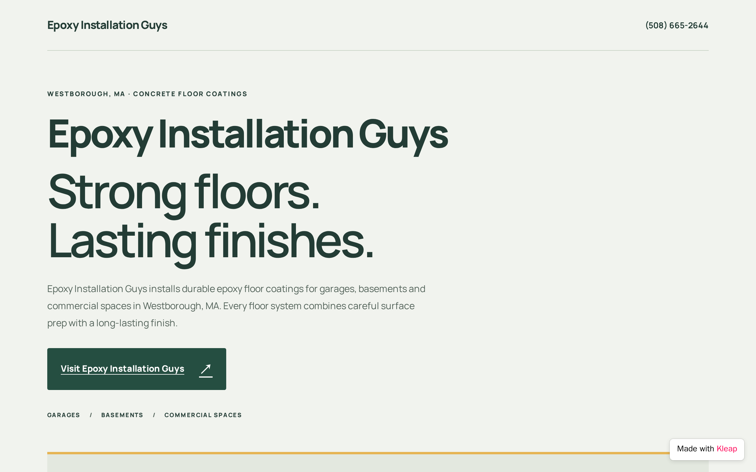 Epoxy Installation Guys