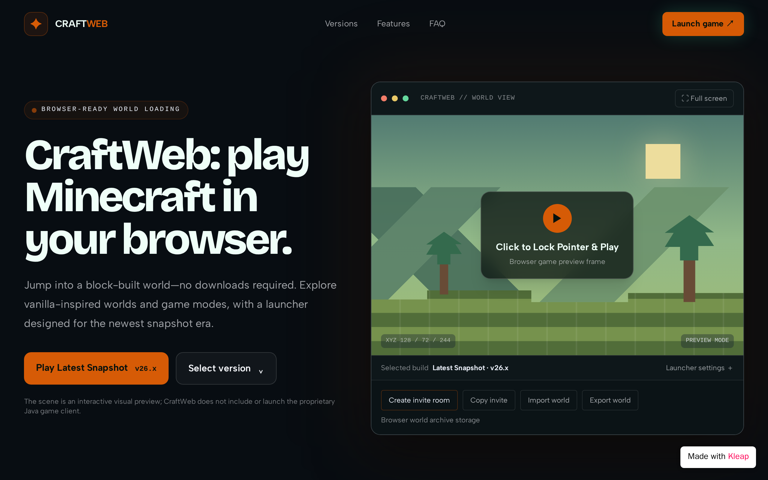 CraftWeb