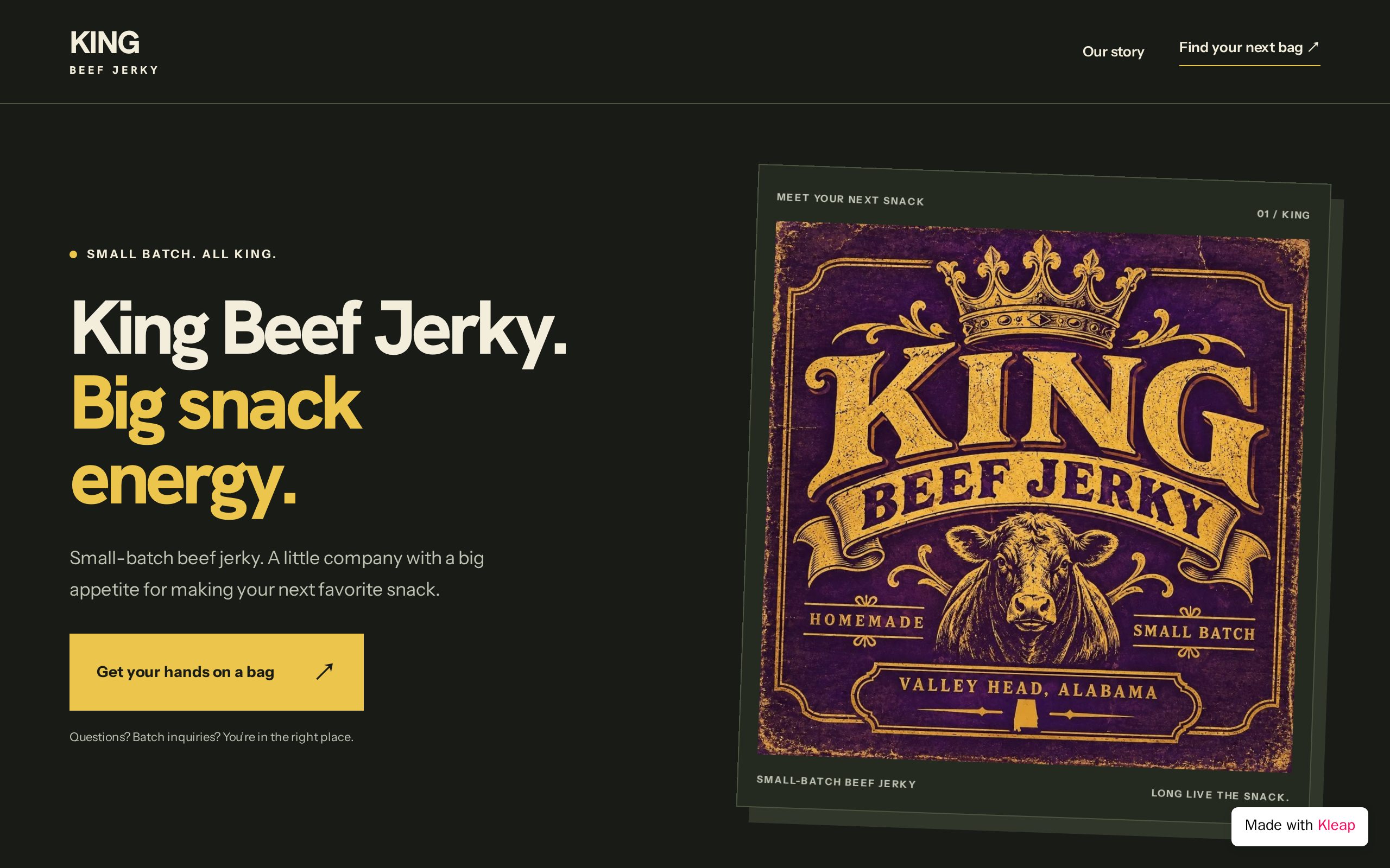 King Beef Jerky