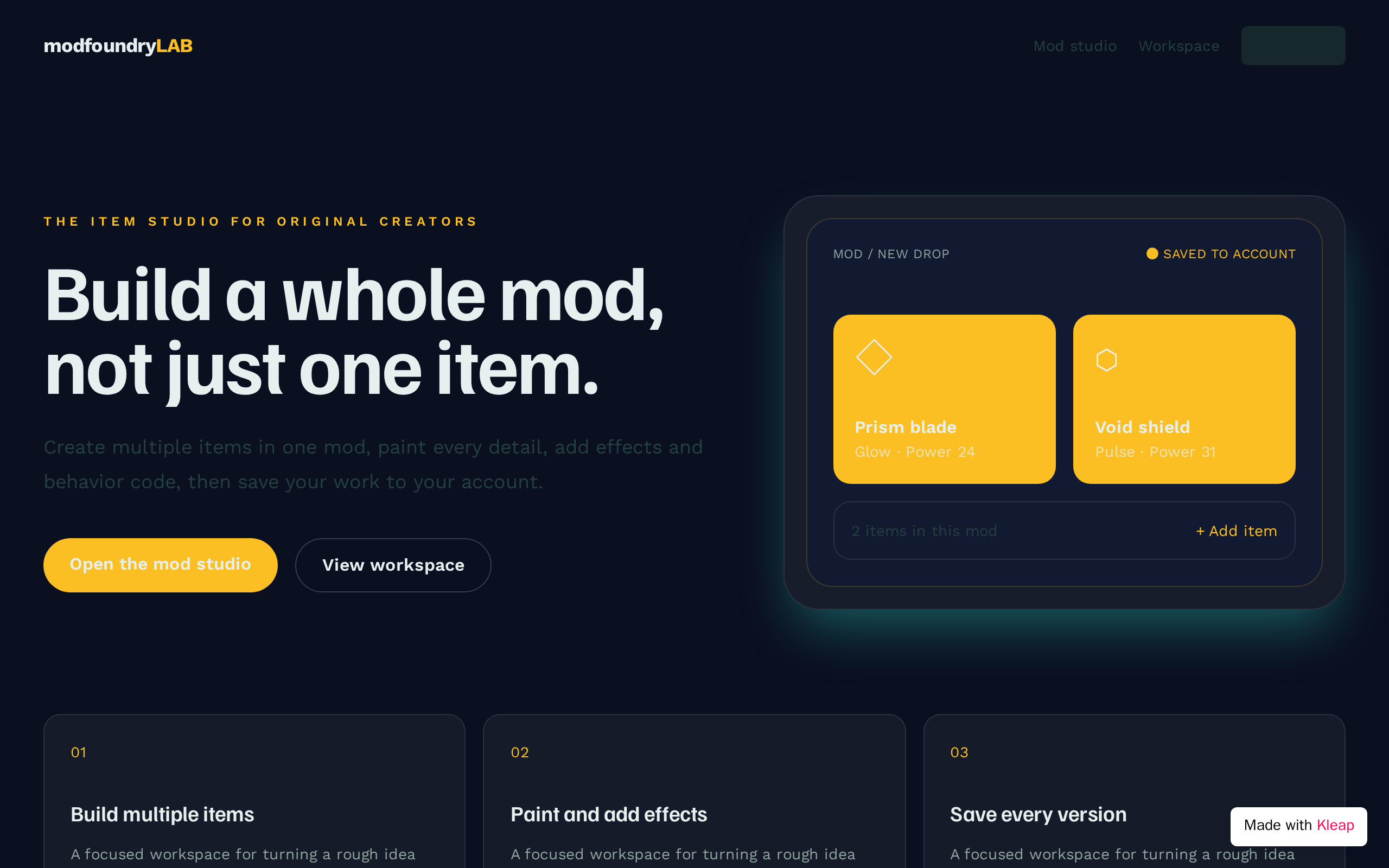 ModForge