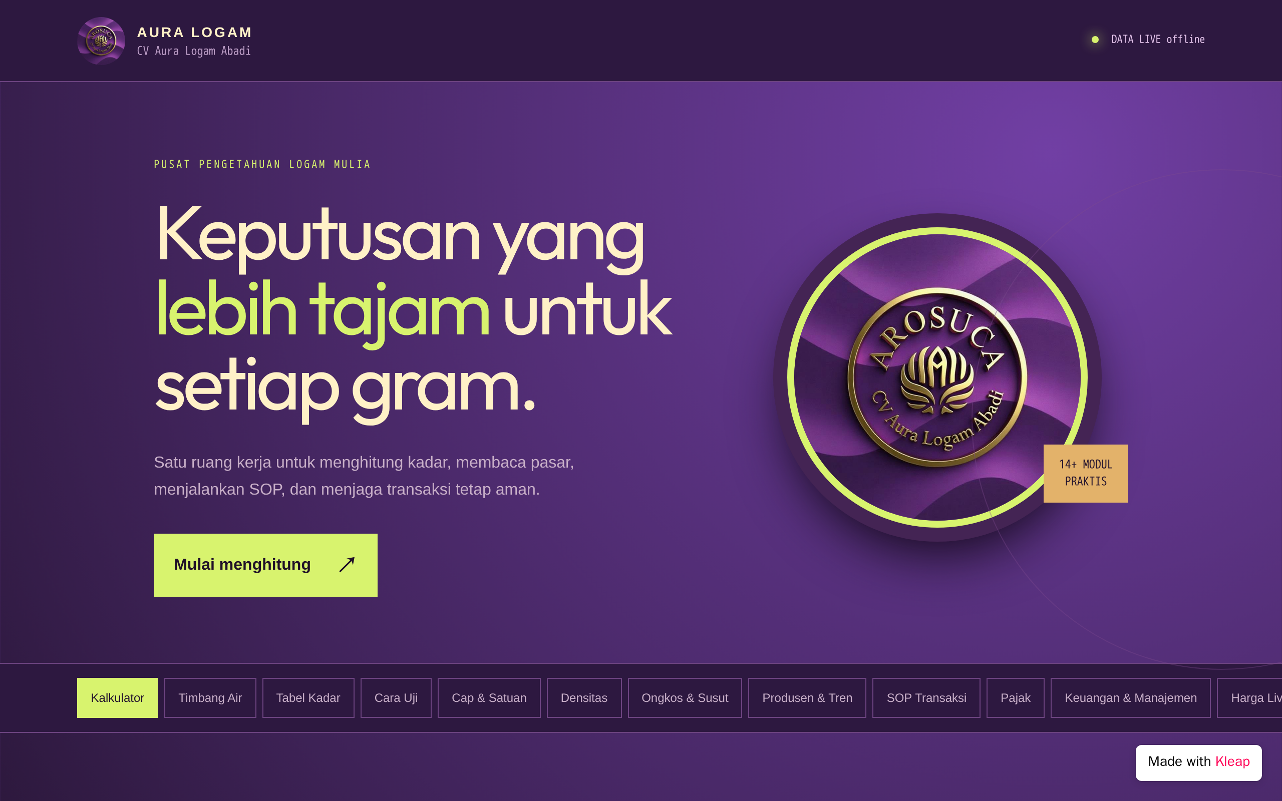 CV Aura Logam Abadi