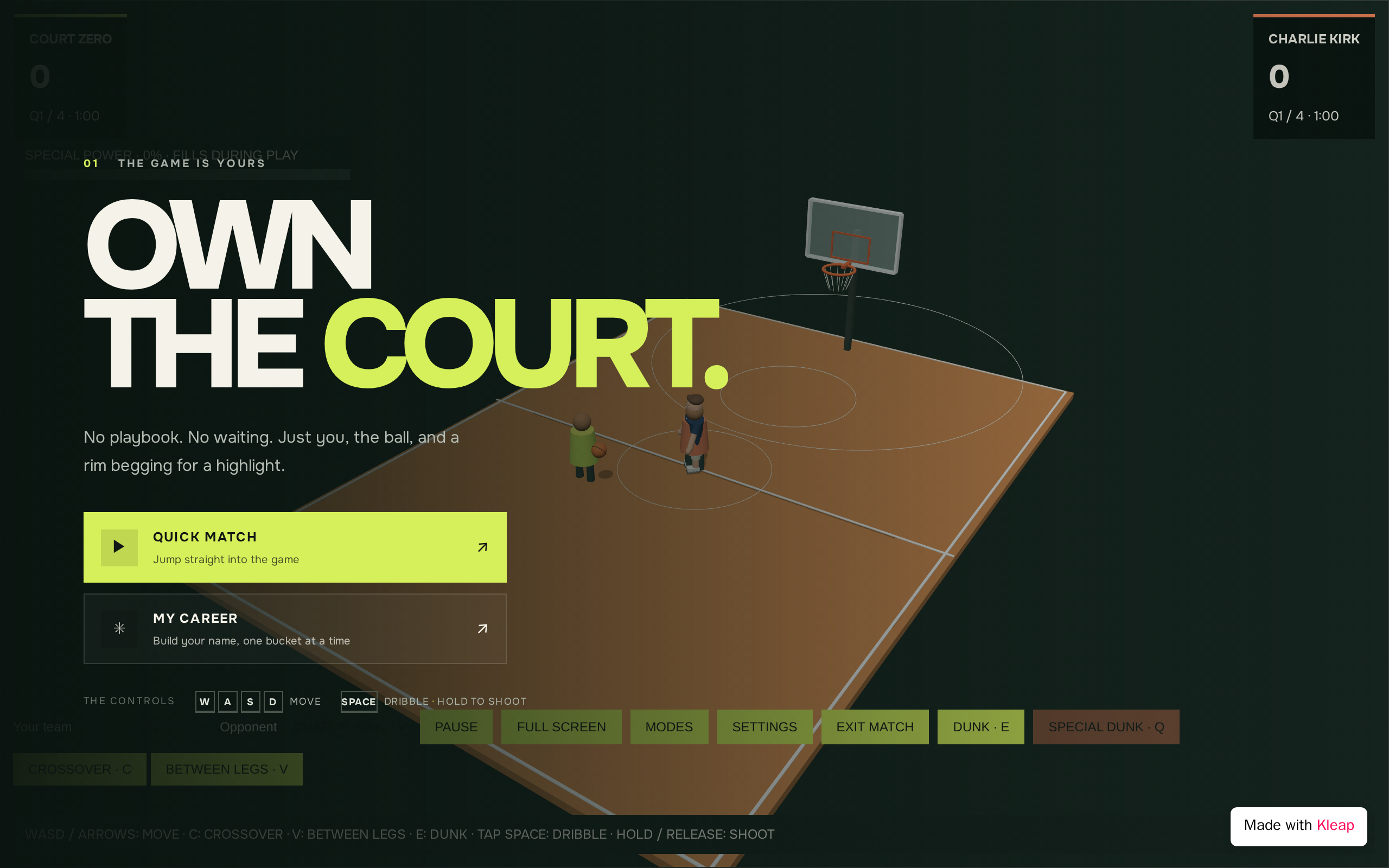 Worlds Best 3d Basketball Game and Make