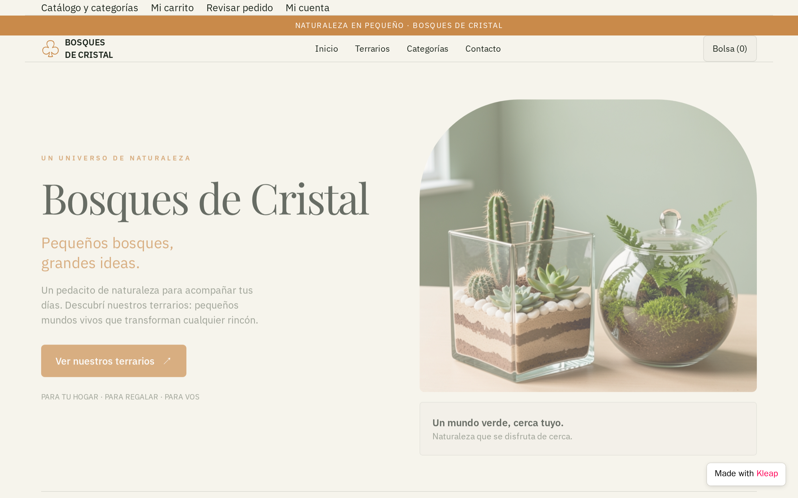 Bosques de Cristal