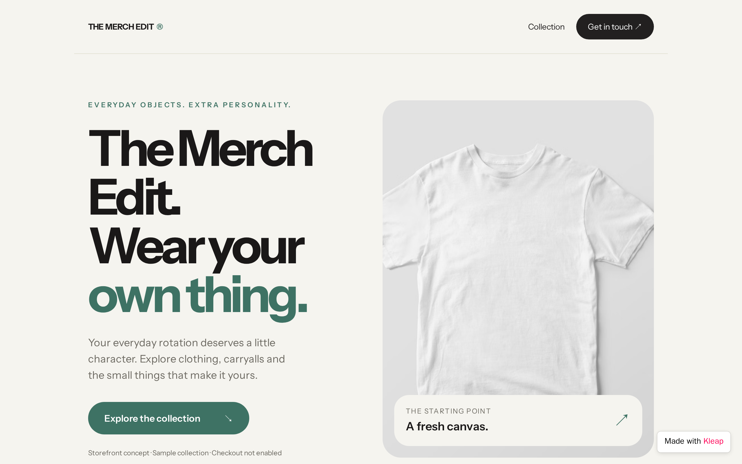 Open Merch